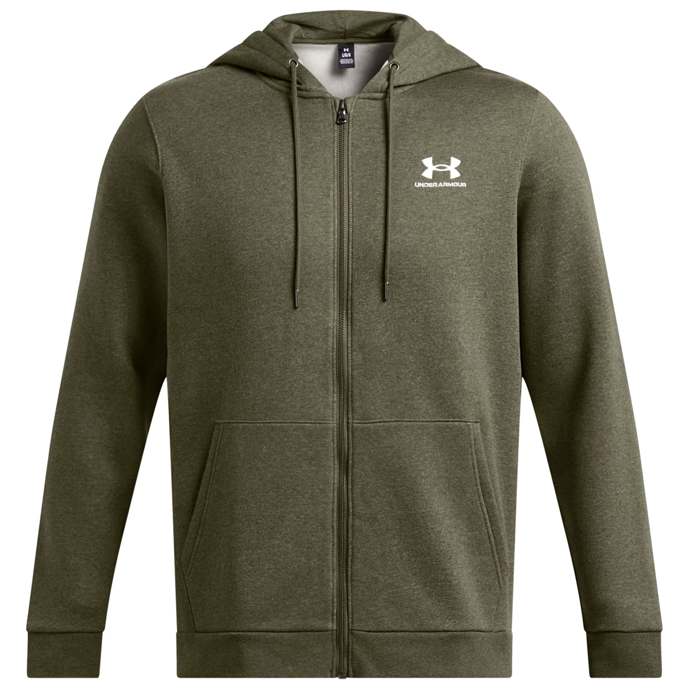 Bluza Under Armour Icon Fleece Full-Zip Hoodie - OD Green