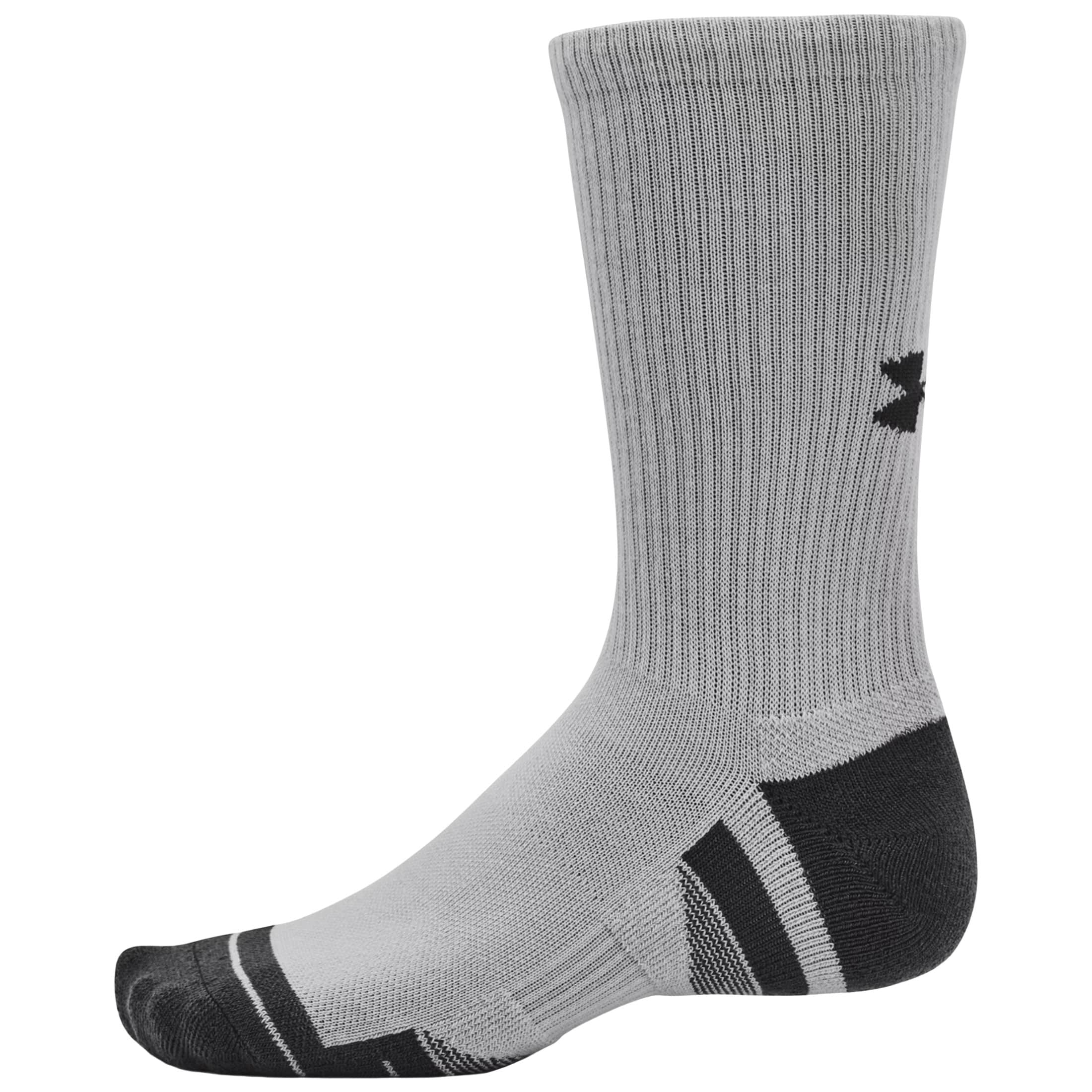 Skarpety Under Armour Performance Tech City Mod Gray/White/Jet Gray - 3 pary