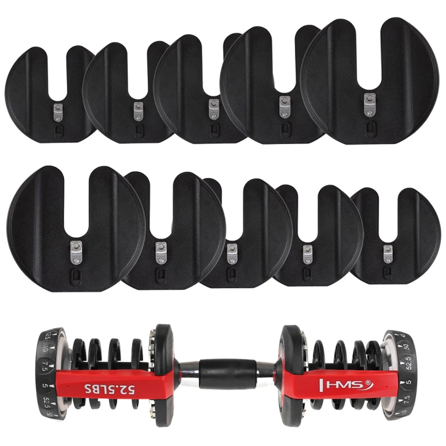 Sztangielka HMS z regulacją obciążenia SR52