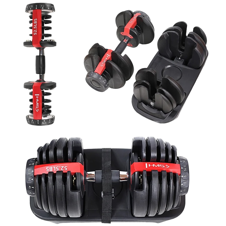 Sztangielka HMS z regulacją obciążenia SR52