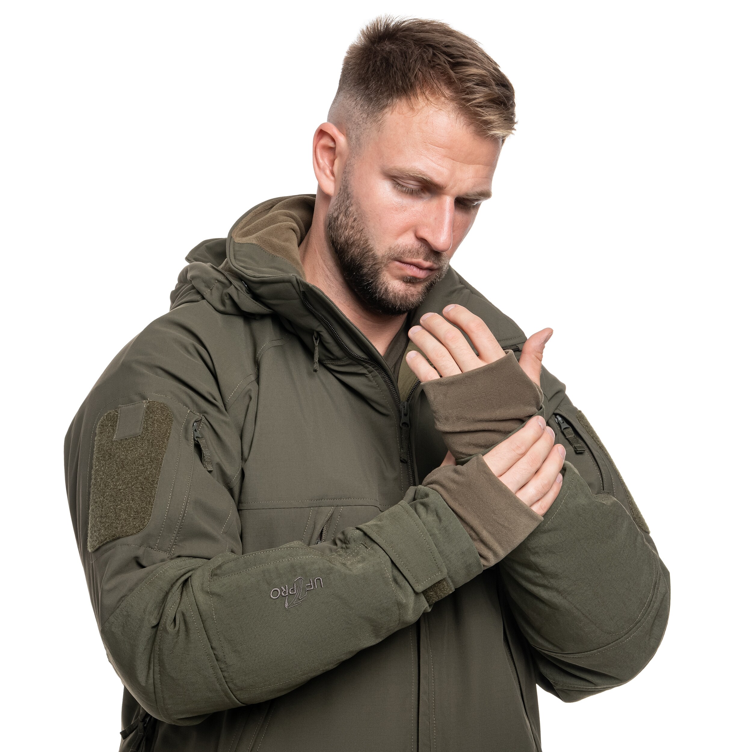 Kurtka UF PRO Delta OL 4.0 Tactical Winter Jacket - Brown Grey