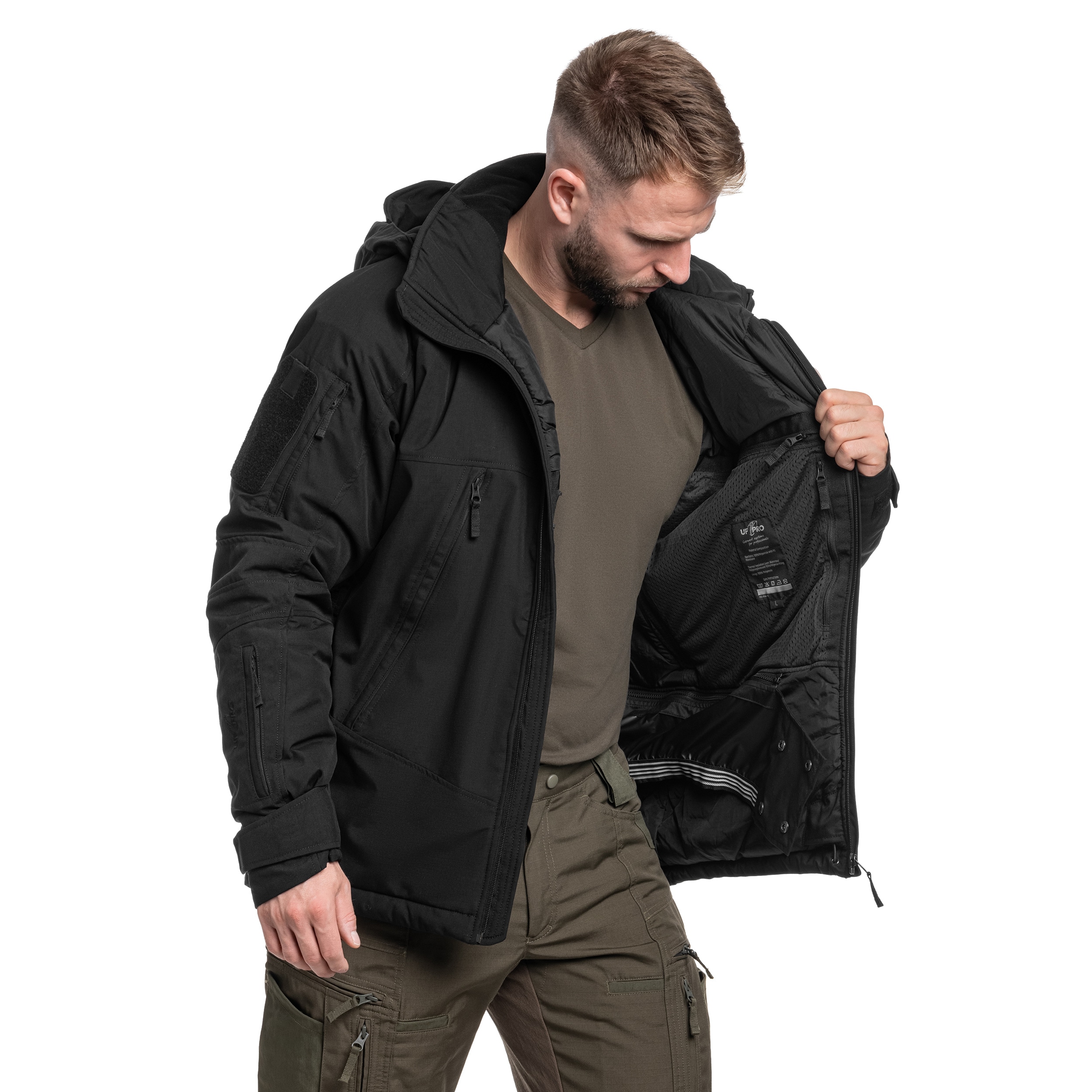 Kurtka UF PRO Delta OL 4.0 Tactical Winter Jacket - Black