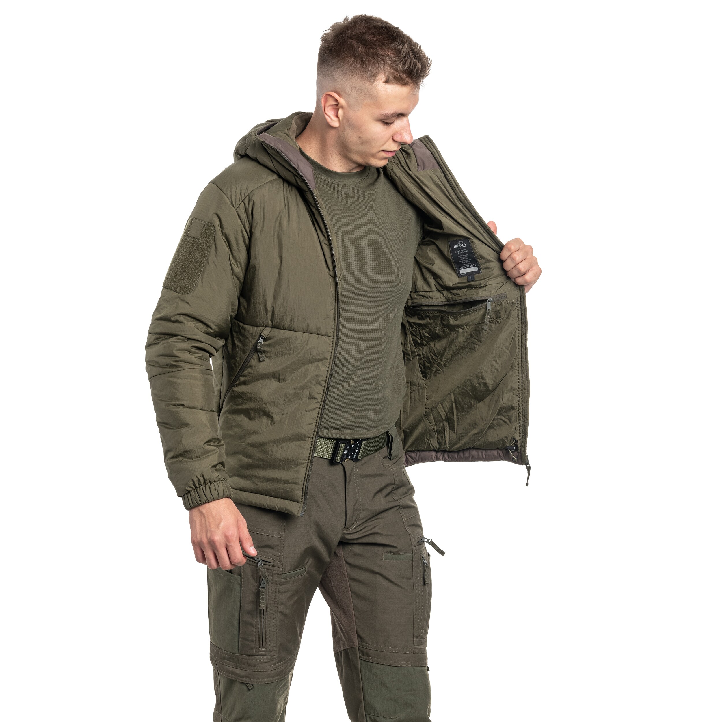 Kurtka UF PRO Delta Compac Tactical Winter Jacket - Brown Grey