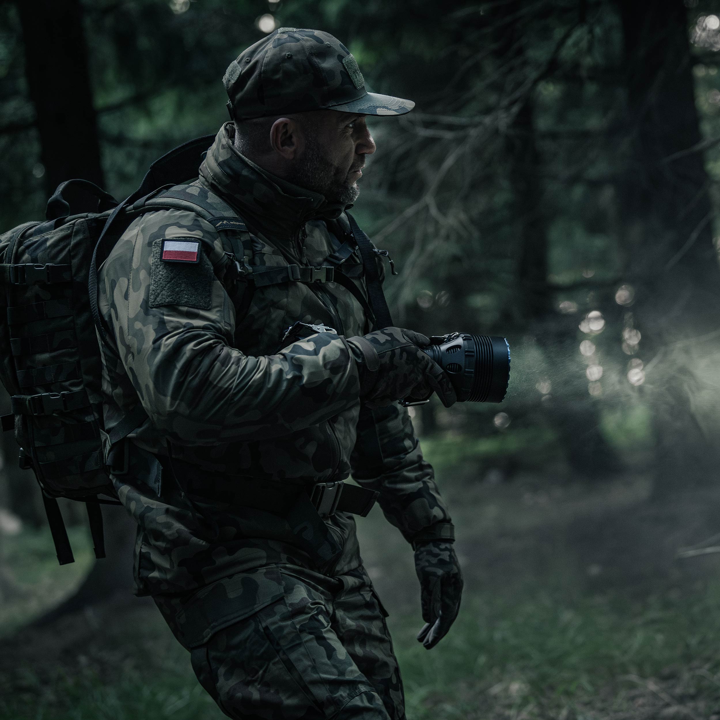 Rękawice taktyczne Mechanix Wear Original - wz.93 Pantera PL Woodland