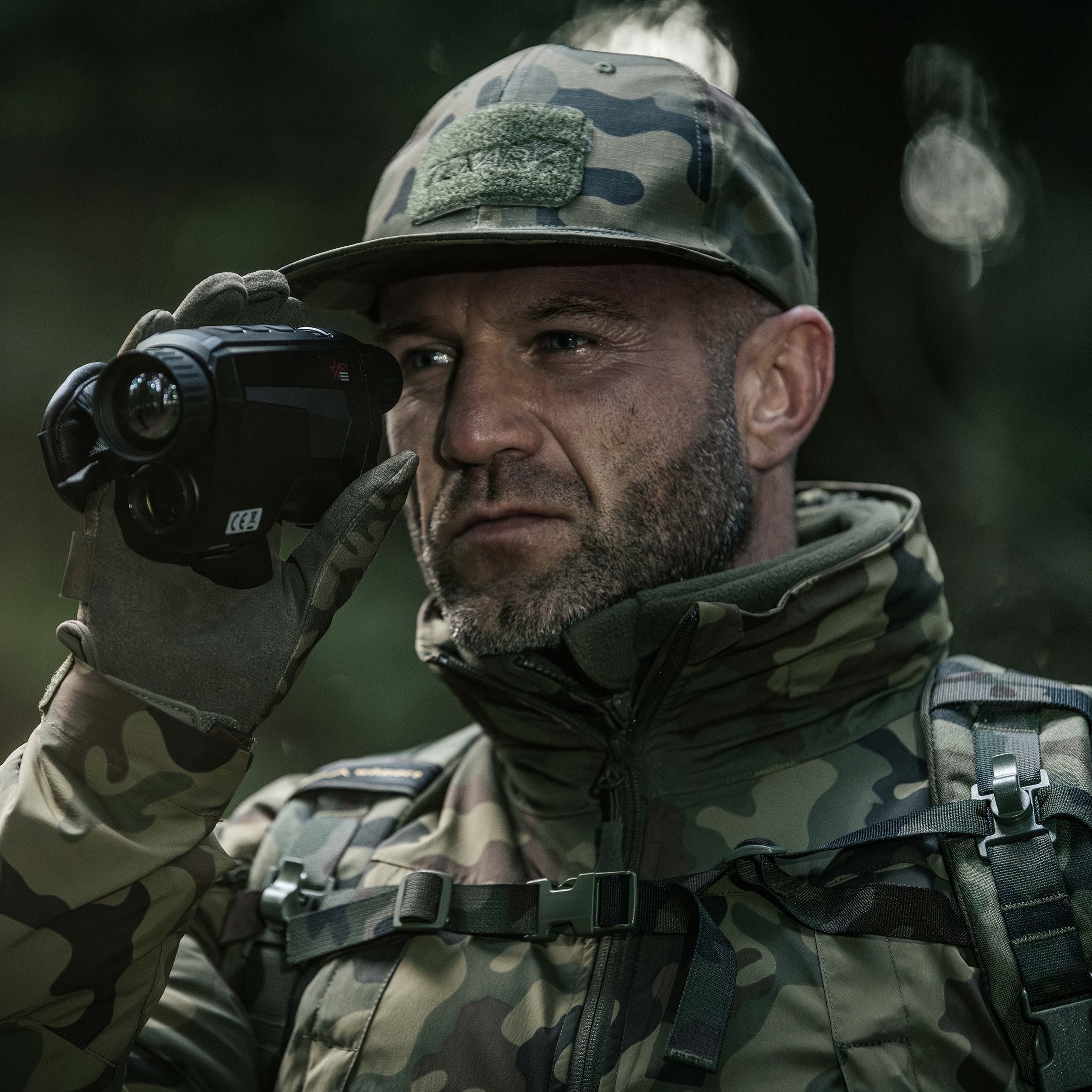 Rękawice taktyczne Mechanix Wear Original - wz.93 Pantera PL Woodland