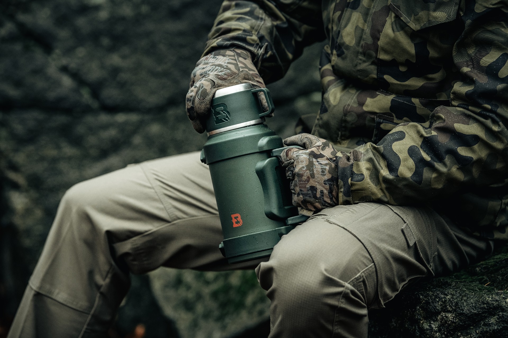 Rękawice taktyczne Mechanix Wear Original - wz.93 Pantera PL Woodland