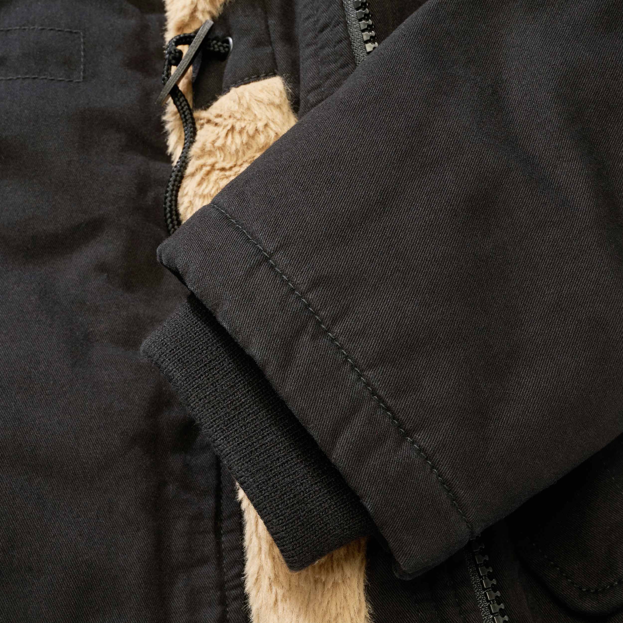 Kurtka Military Wear Fish Tail Parka - Black