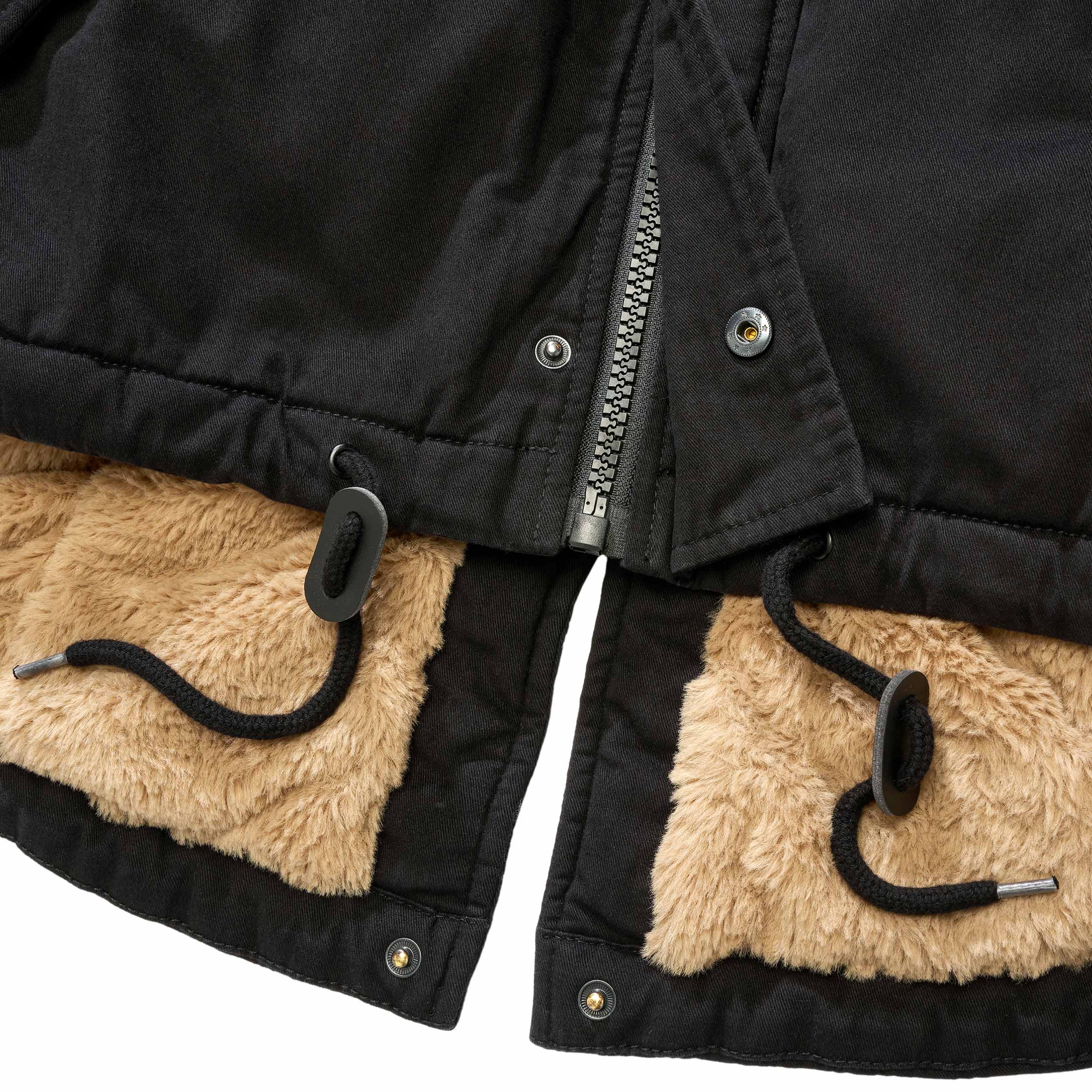 Kurtka Military Wear Fish Tail Parka - Black