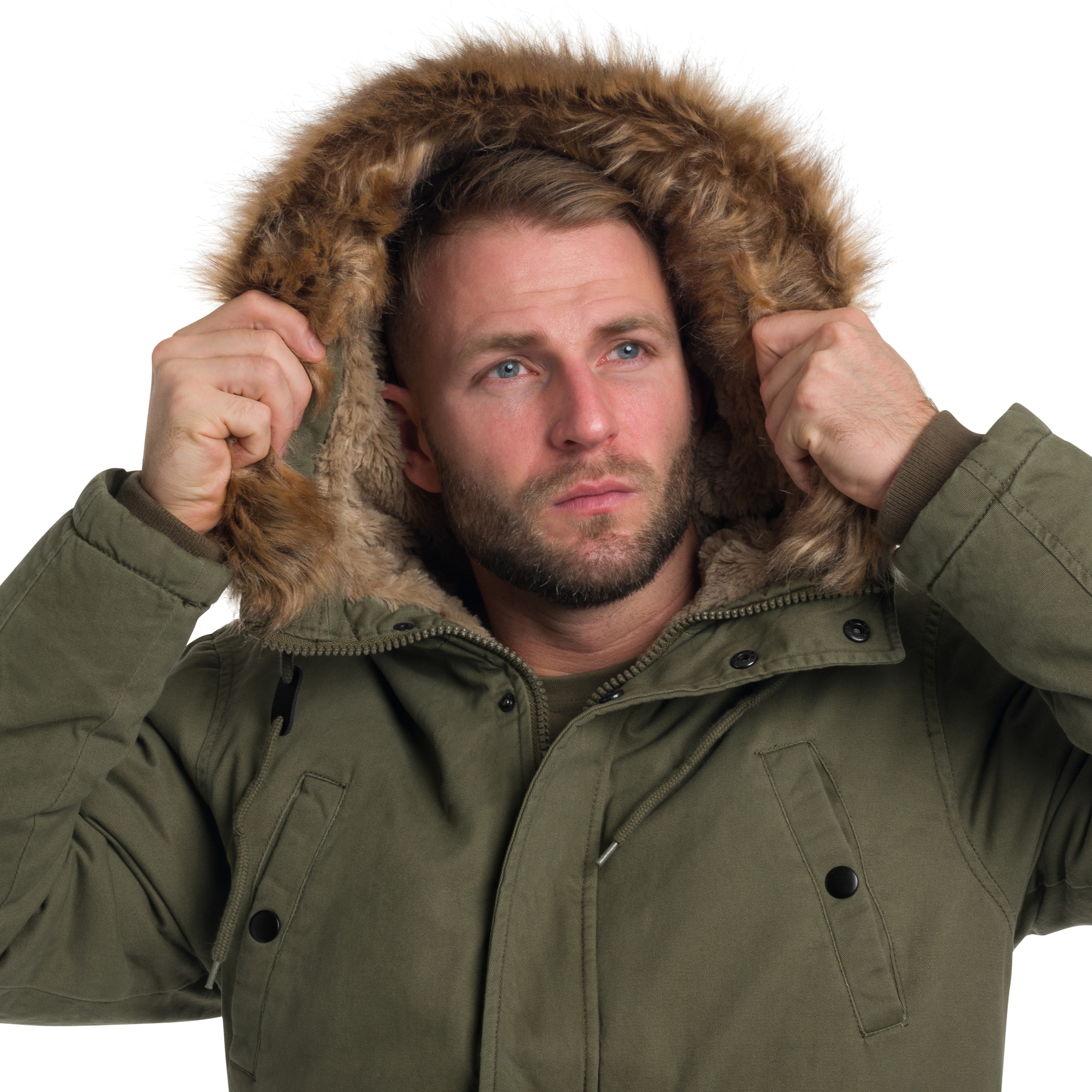 Kurtka Military Wear Fish Tail Parka - Olive