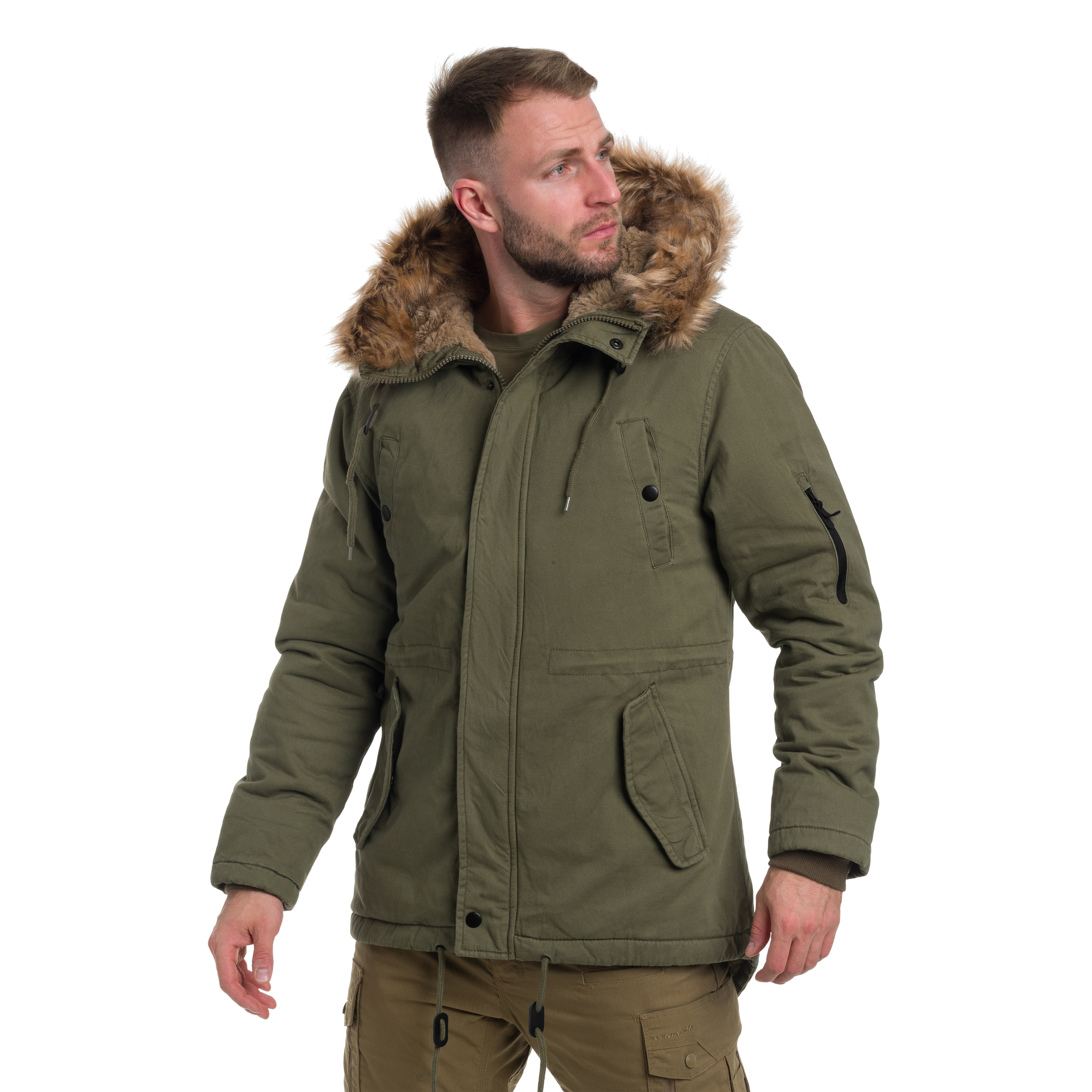 Kurtka Military Wear Fish Tail Parka - Olive