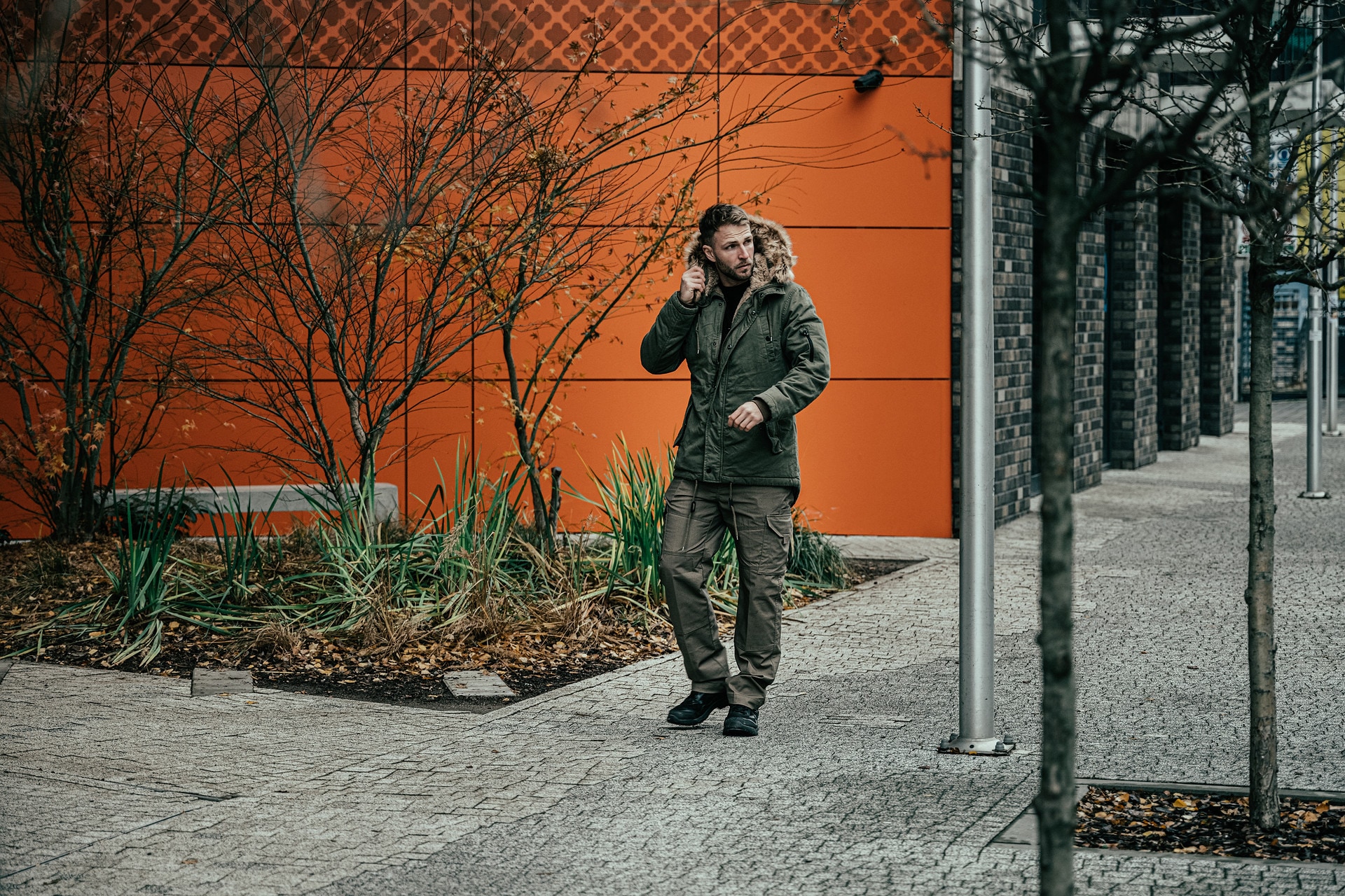 Kurtka Military Wear Fish Tail Parka - Olive