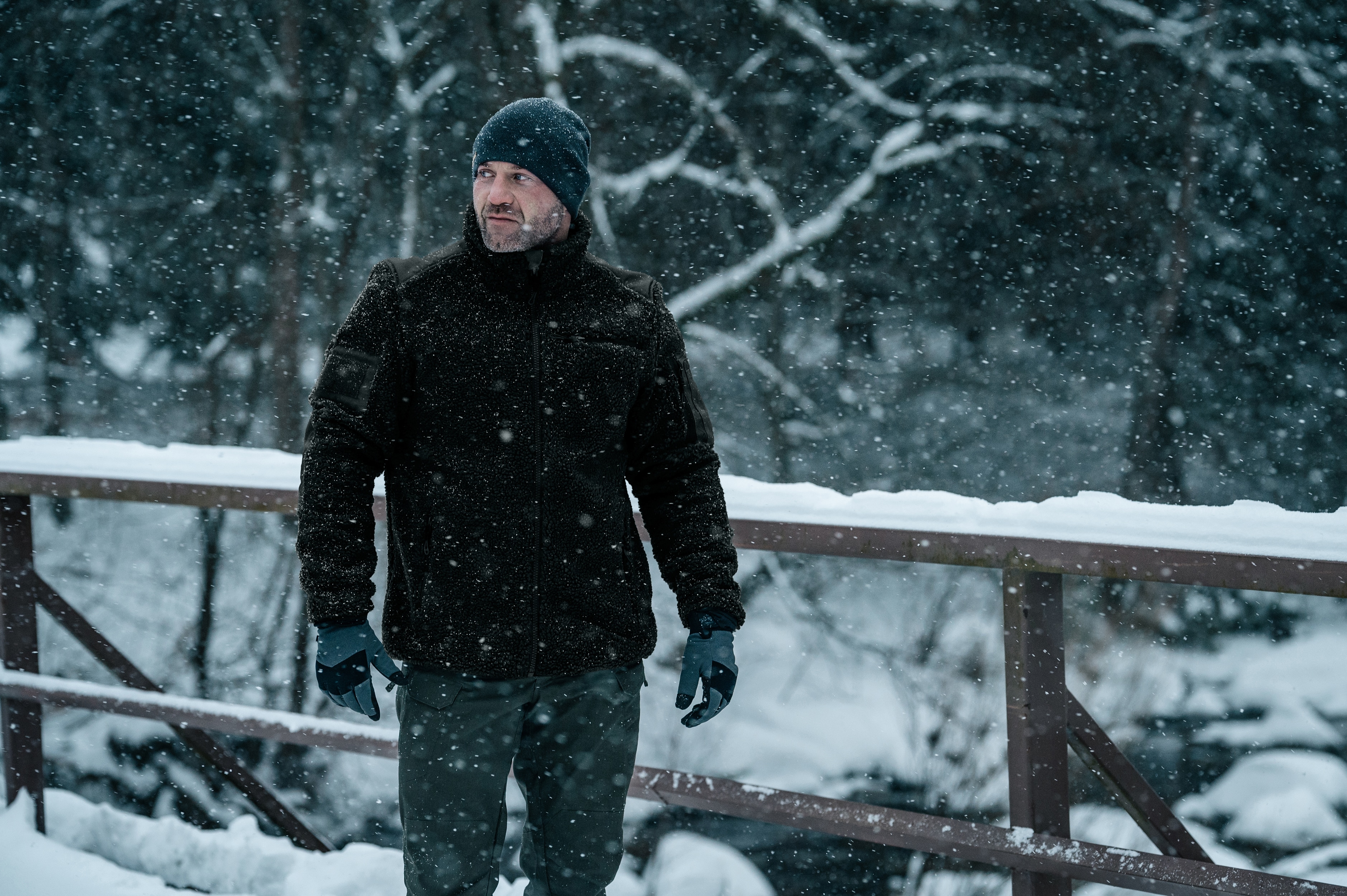 Флісова кофта Military Wear Tactical Teddyfleece - Black