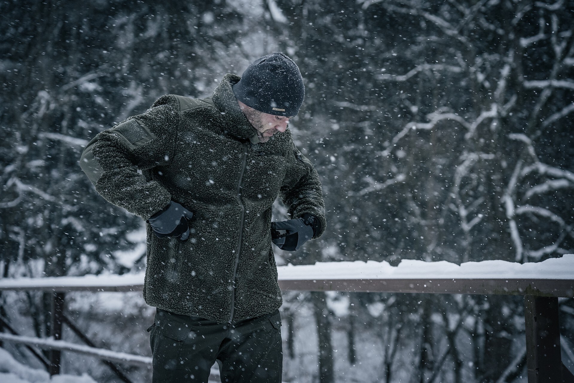 Polar Military Wear Tactical Teddyfleece - Olive