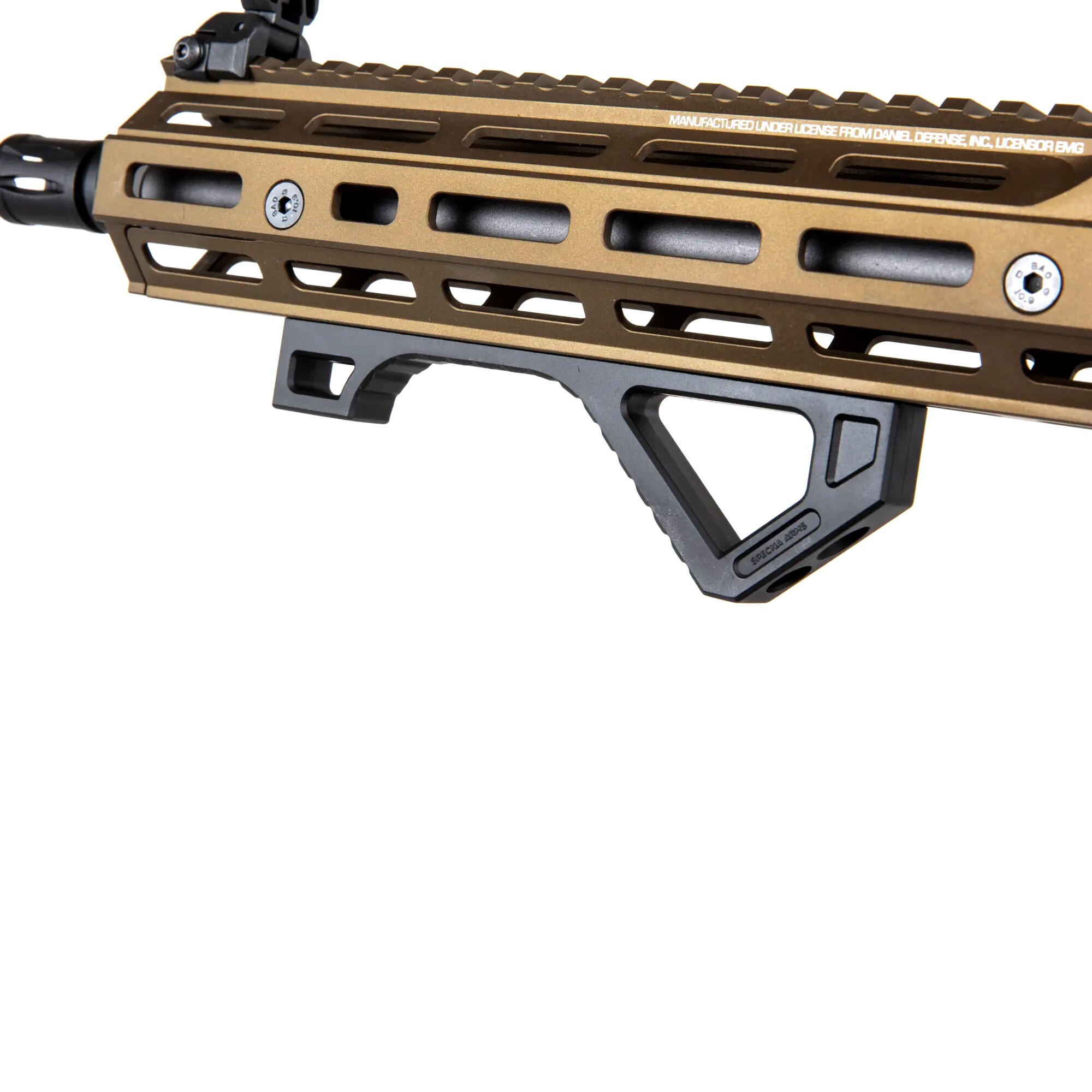 Specna Arms Daniel Defense RIS III 10.5” Edge AEG assault carbine - Chaos Bronze