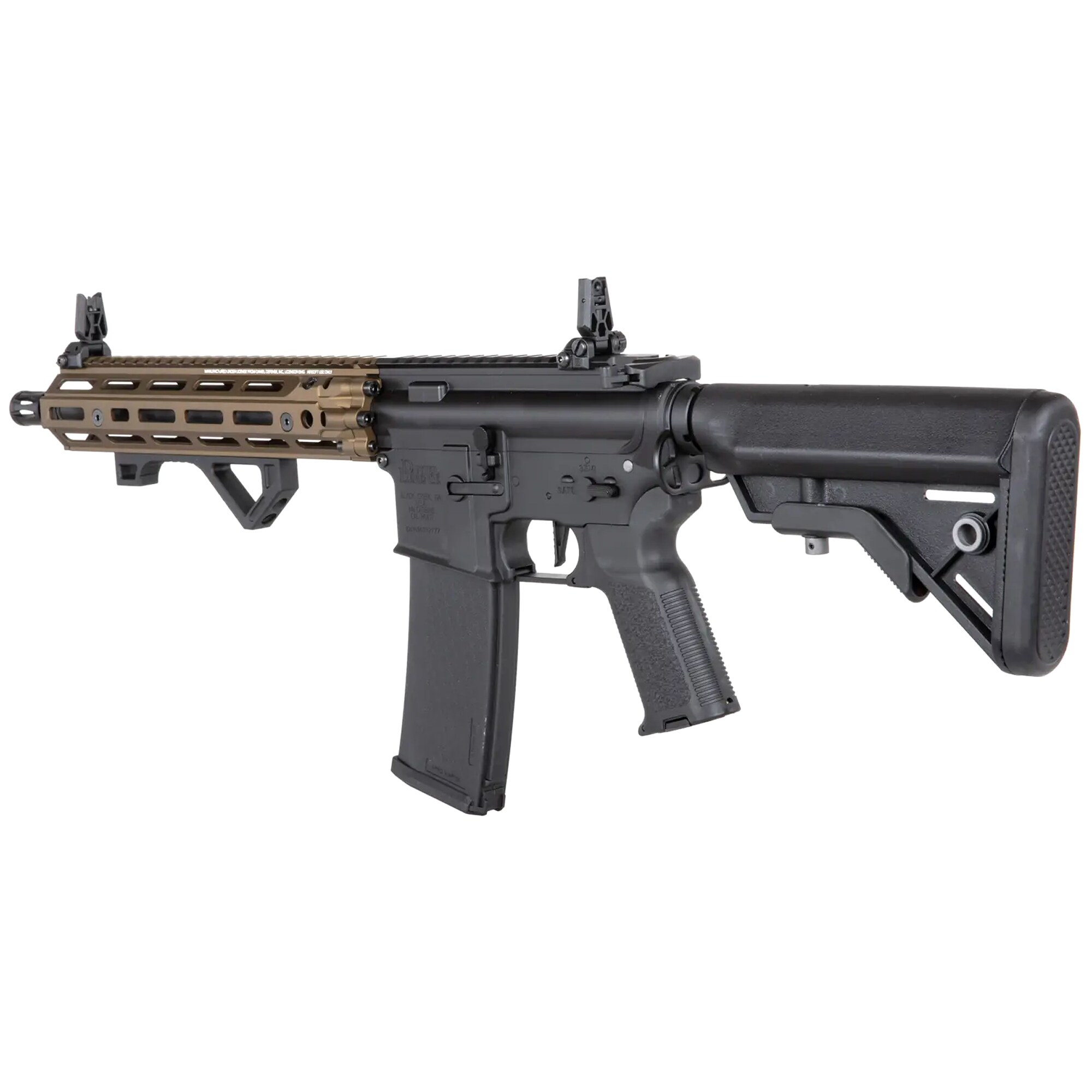 Specna Arms Daniel Defense RIS III 10.5” Edge AEG assault carbine - Chaos Bronze