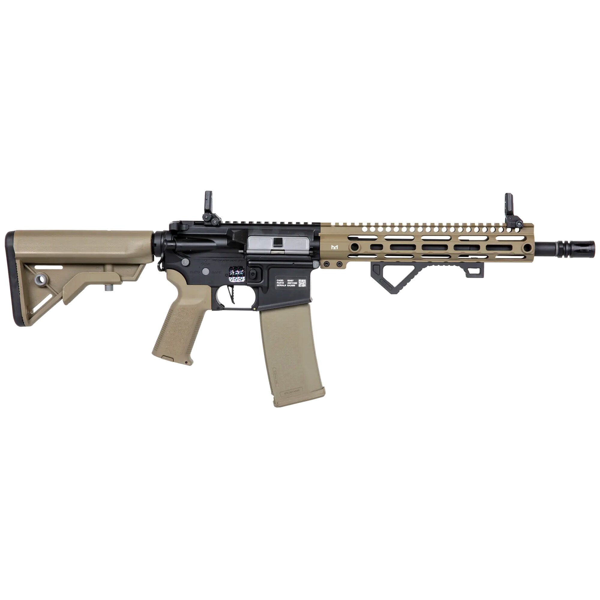 Karabinek szturmowy AEG Specna Arms SA-E20 Edge HAL ETU - Half Tan