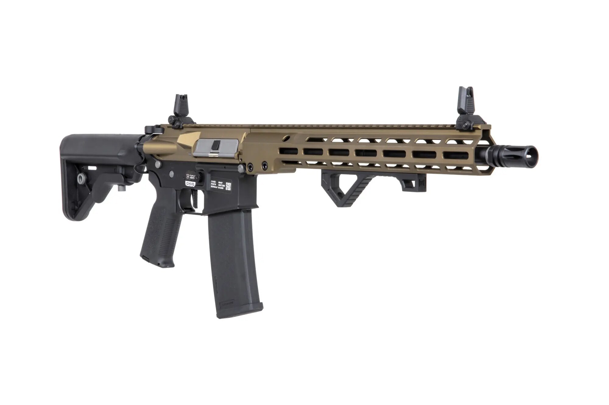 Karabinek szturmowy AEG Specna Arms SA-E22 EDGE HAL ETU - Chaos Bronze