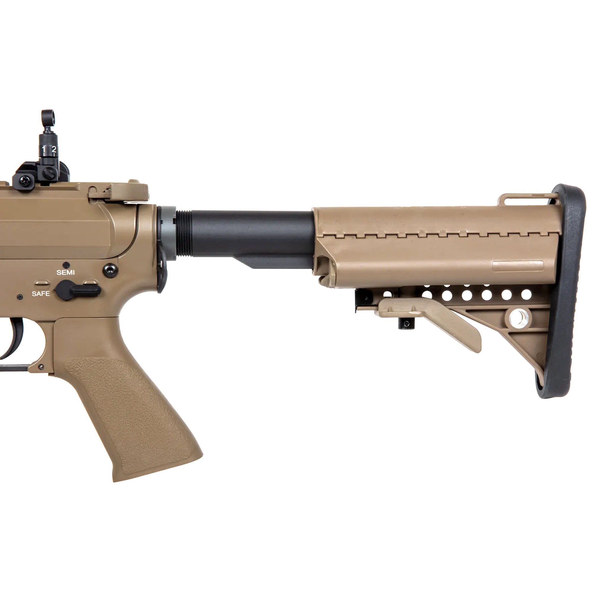 Karabinek szturmowy AEG E&C Airsoft EC-867 Kestrel ETU - Flat Dark Earth