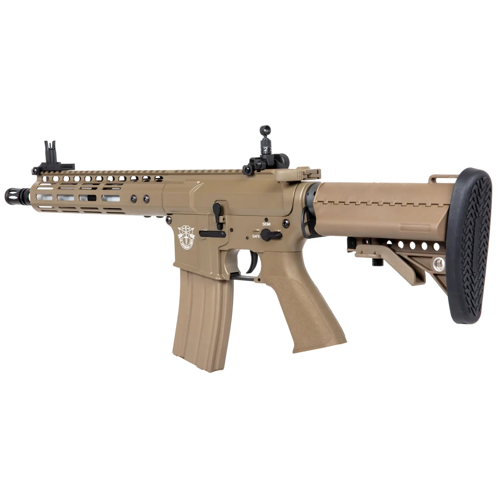 Karabinek szturmowy AEG E&C Airsoft EC-867 Kestrel ETU - Flat Dark Earth