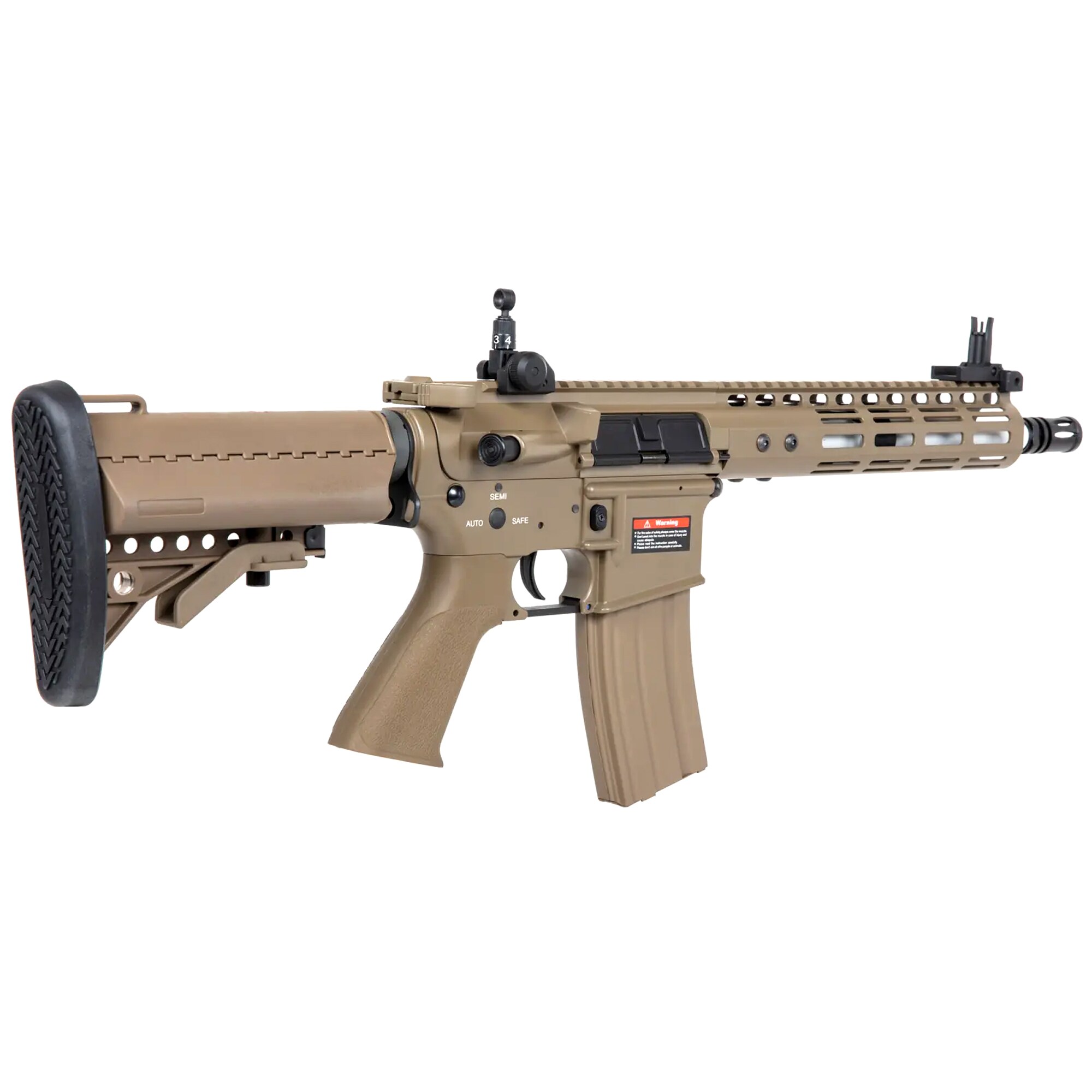 Karabinek szturmowy AEG E&C Airsoft EC-867 Kestrel ETU - Flat Dark Earth