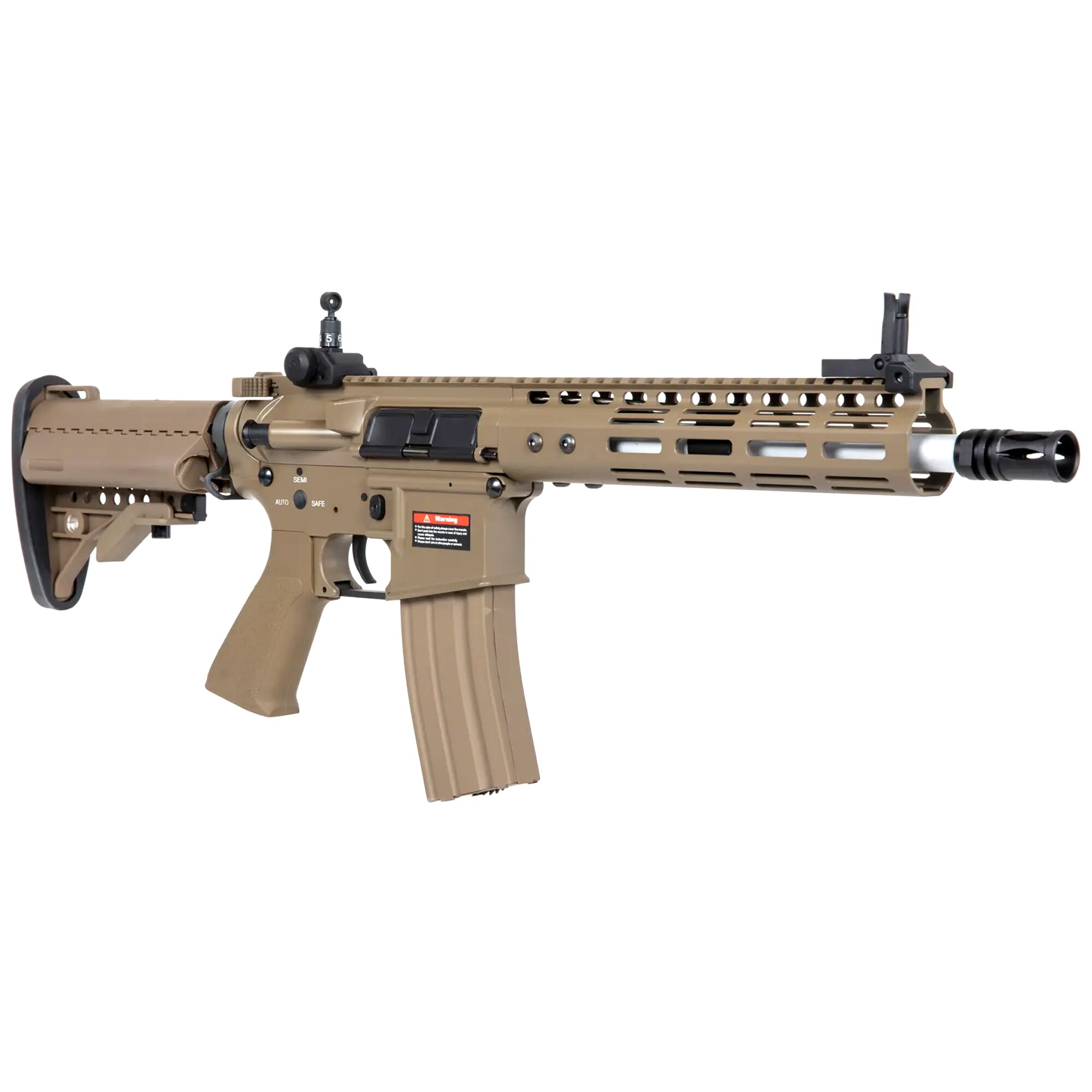 Karabinek szturmowy AEG E&C Airsoft EC-867 Kestrel ETU - Flat Dark Earth