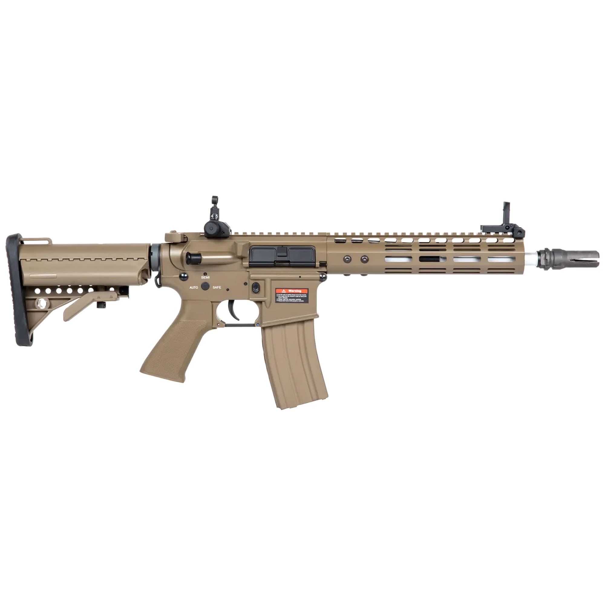 Karabinek szturmowy AEG E&C Airsoft EC-867 SE Kestrel ETU - Flat Dark Earth