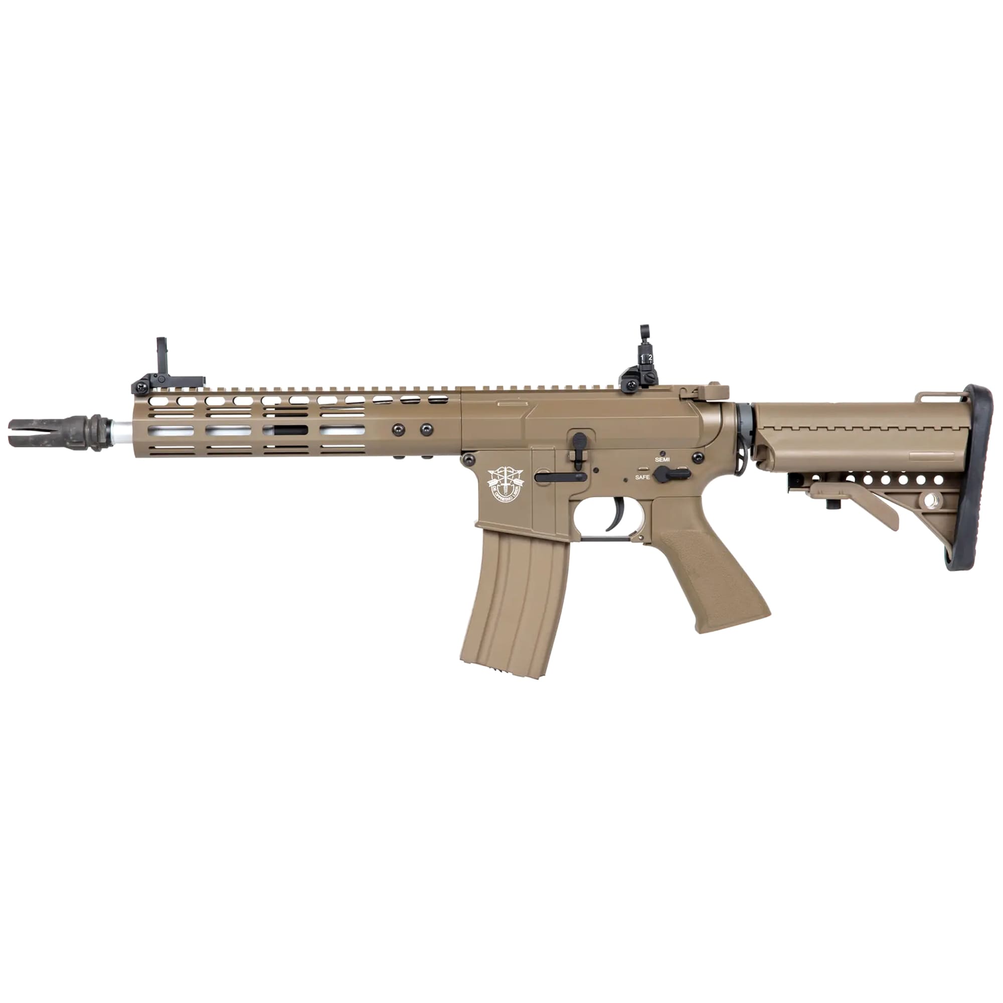 Karabinek szturmowy AEG E&C Airsoft EC-867 SE Kestrel ETU - Flat Dark Earth