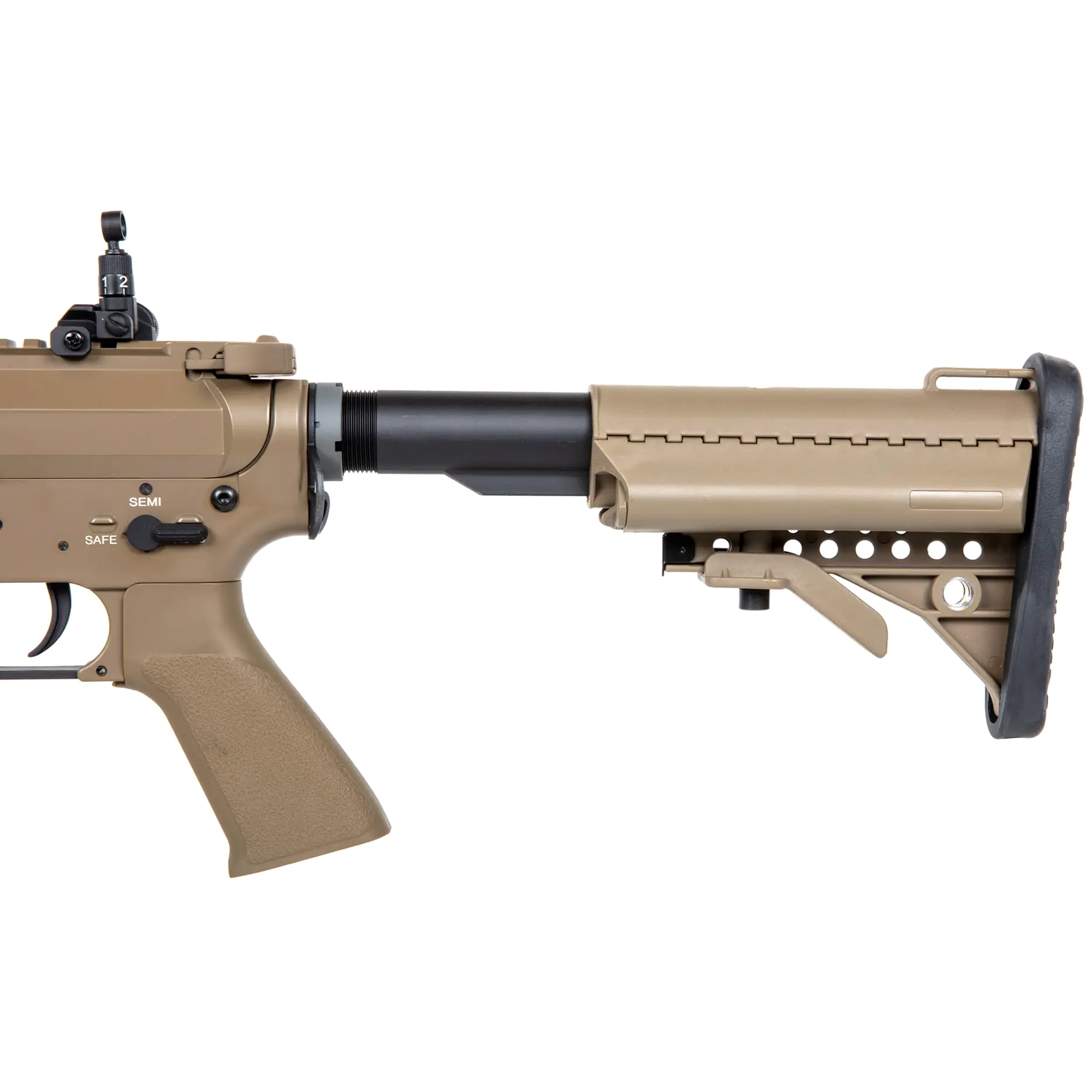Karabinek szturmowy AEG E&C Airsoft EC-867 SE Kestrel ETU - Flat Dark Earth