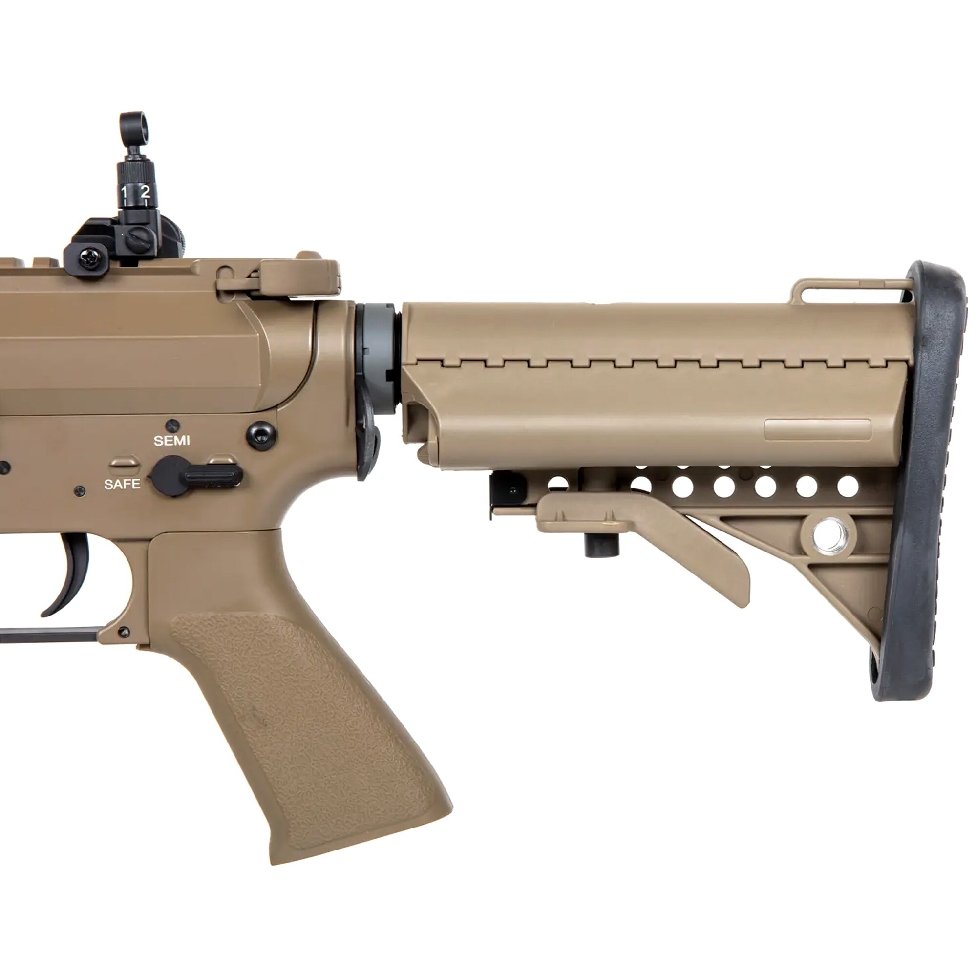 Karabinek szturmowy AEG E&C Airsoft EC-867 SE Kestrel ETU - Flat Dark Earth