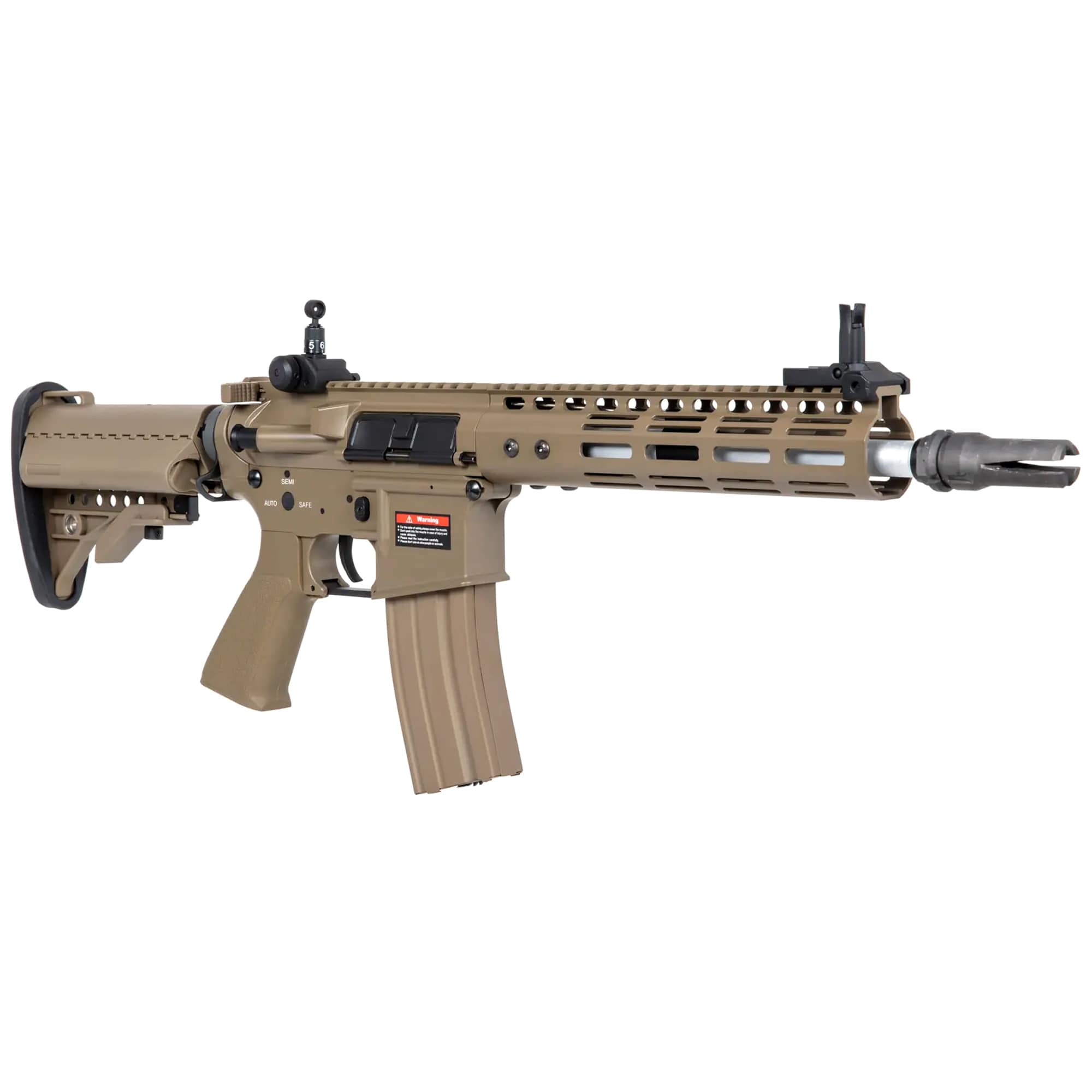 Karabinek szturmowy AEG E&C Airsoft EC-867 SE Kestrel ETU - Flat Dark Earth