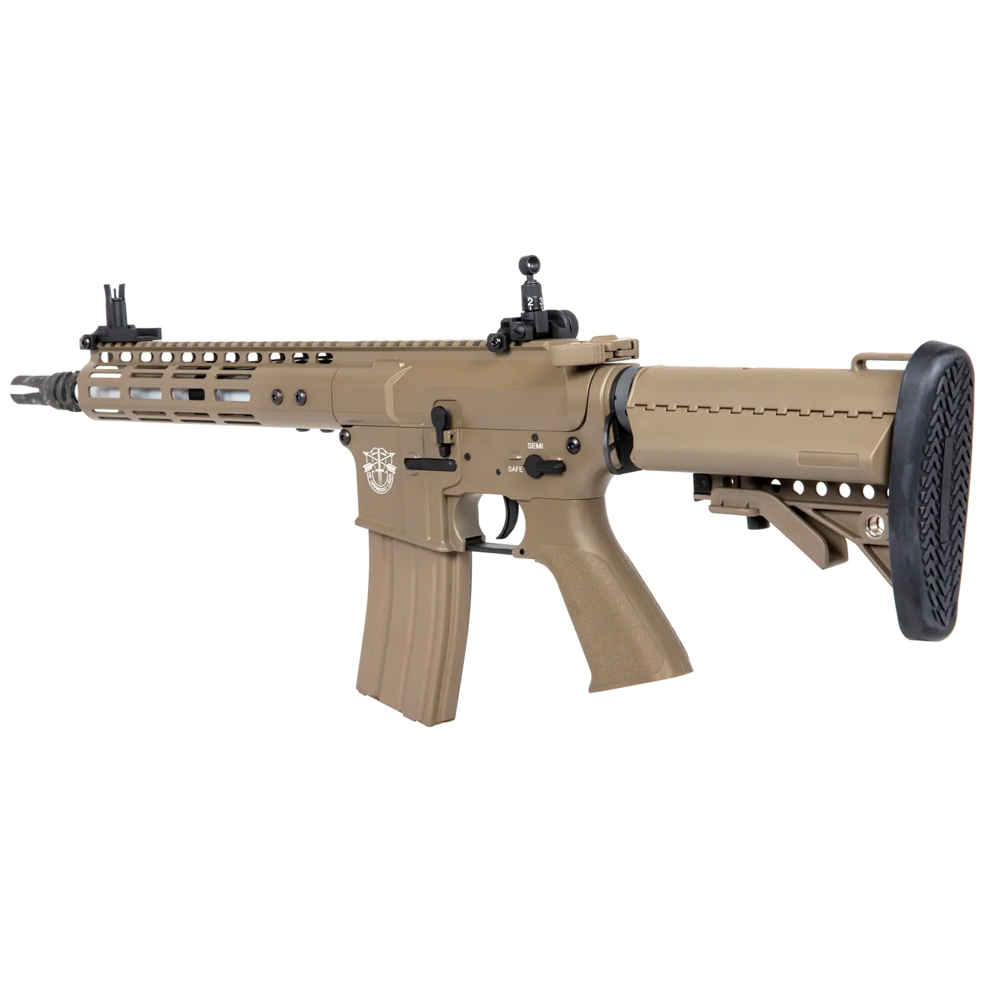 Karabinek szturmowy AEG E&C Airsoft EC-867 SE Kestrel ETU - Flat Dark Earth