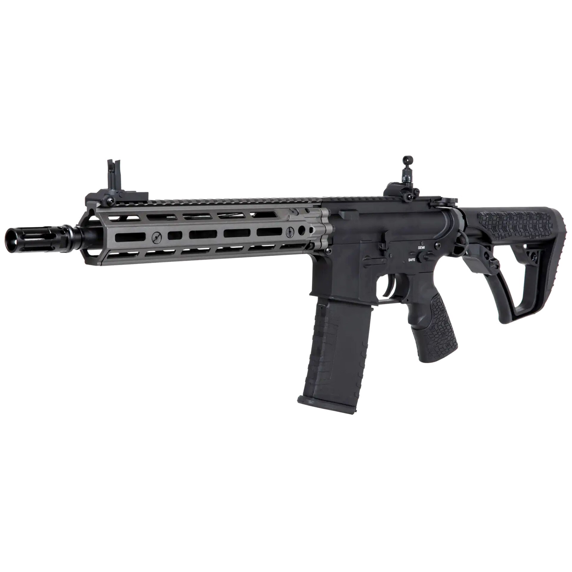 Karabinek szturmowy AEG E&C Airsoft EC-644 Kestrel ETU - Grey