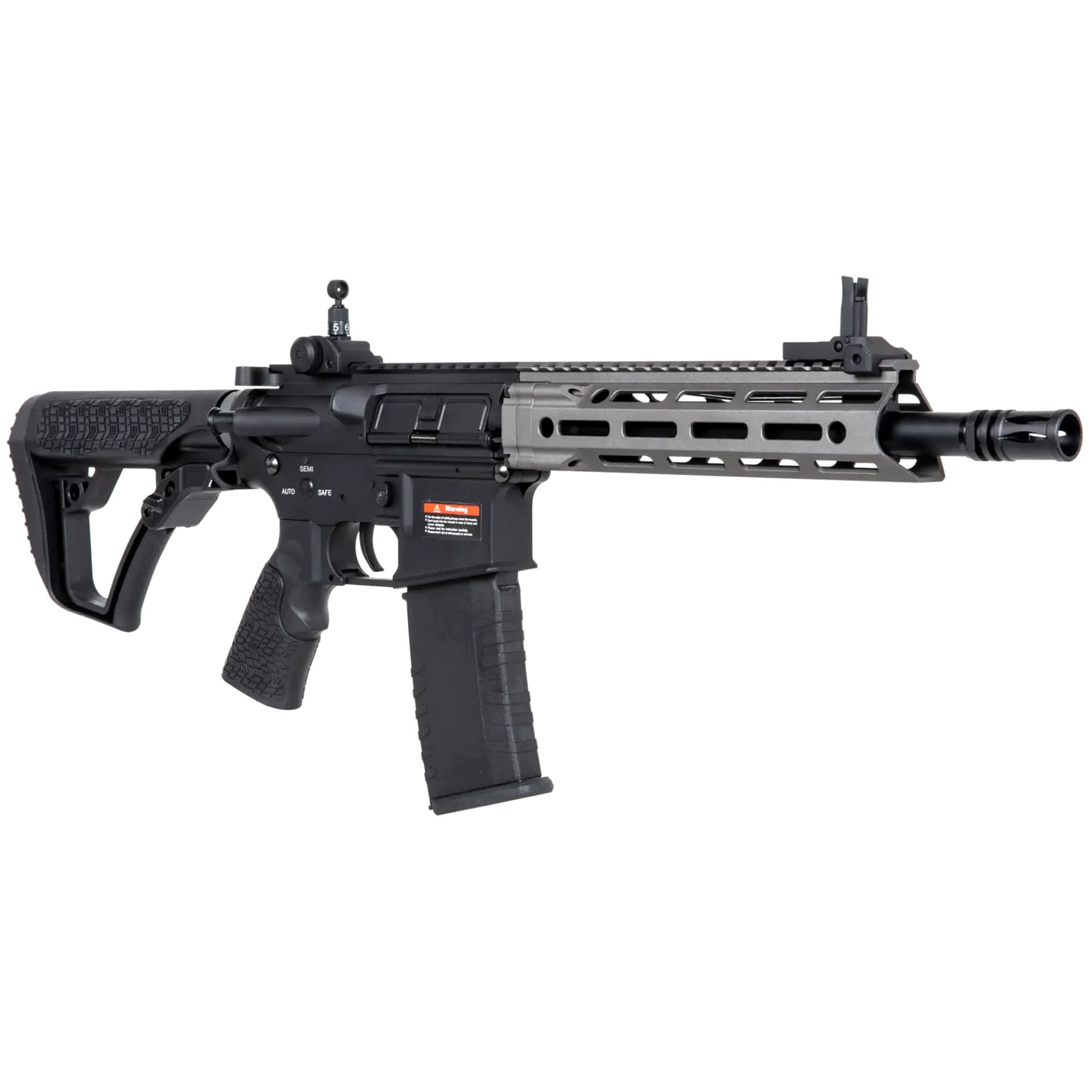 Karabinek szturmowy AEG E&C Airsoft EC-645 Kestrel ETU - Grey