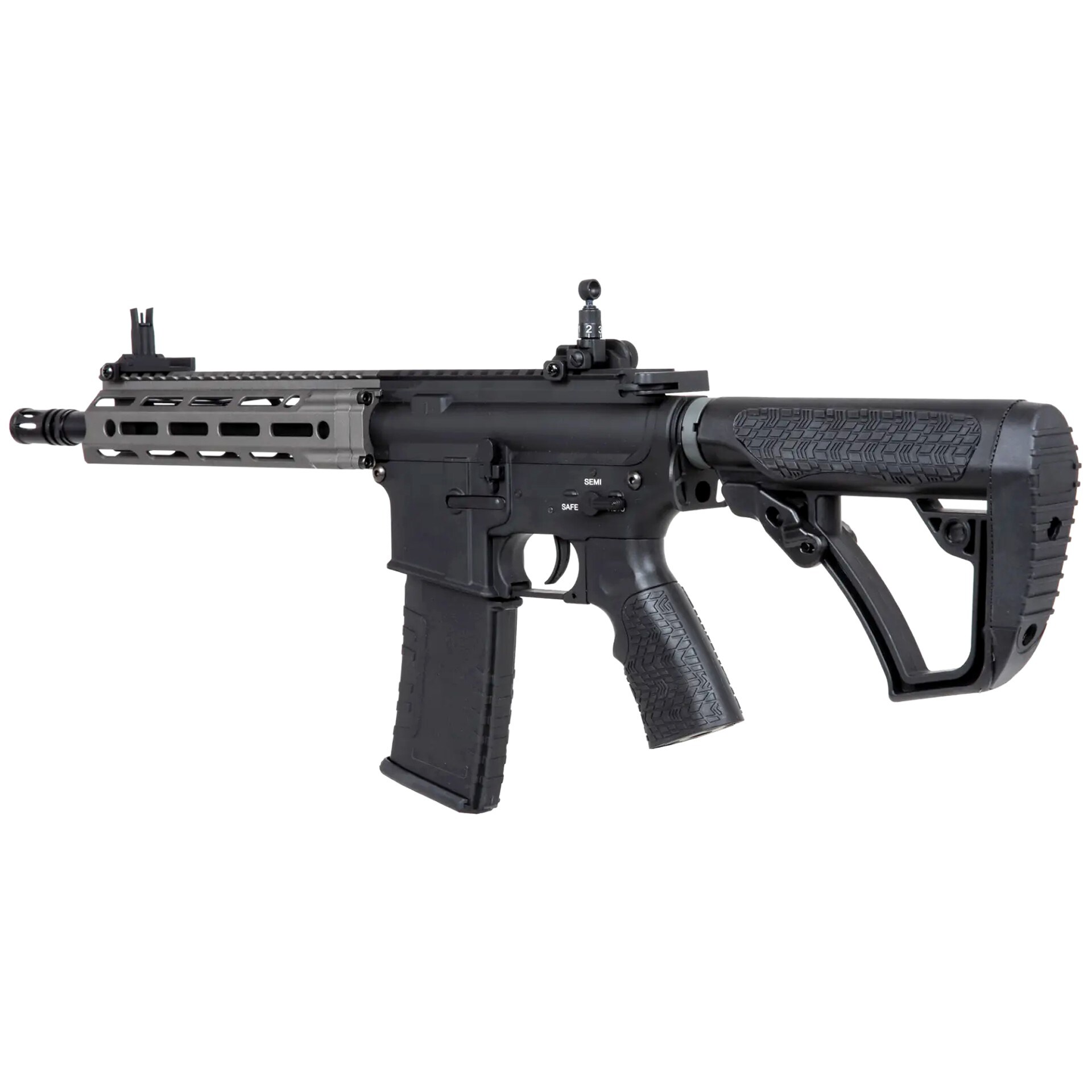 Karabinek szturmowy AEG E&C Airsoft EC-645 Kestrel ETU - Grey