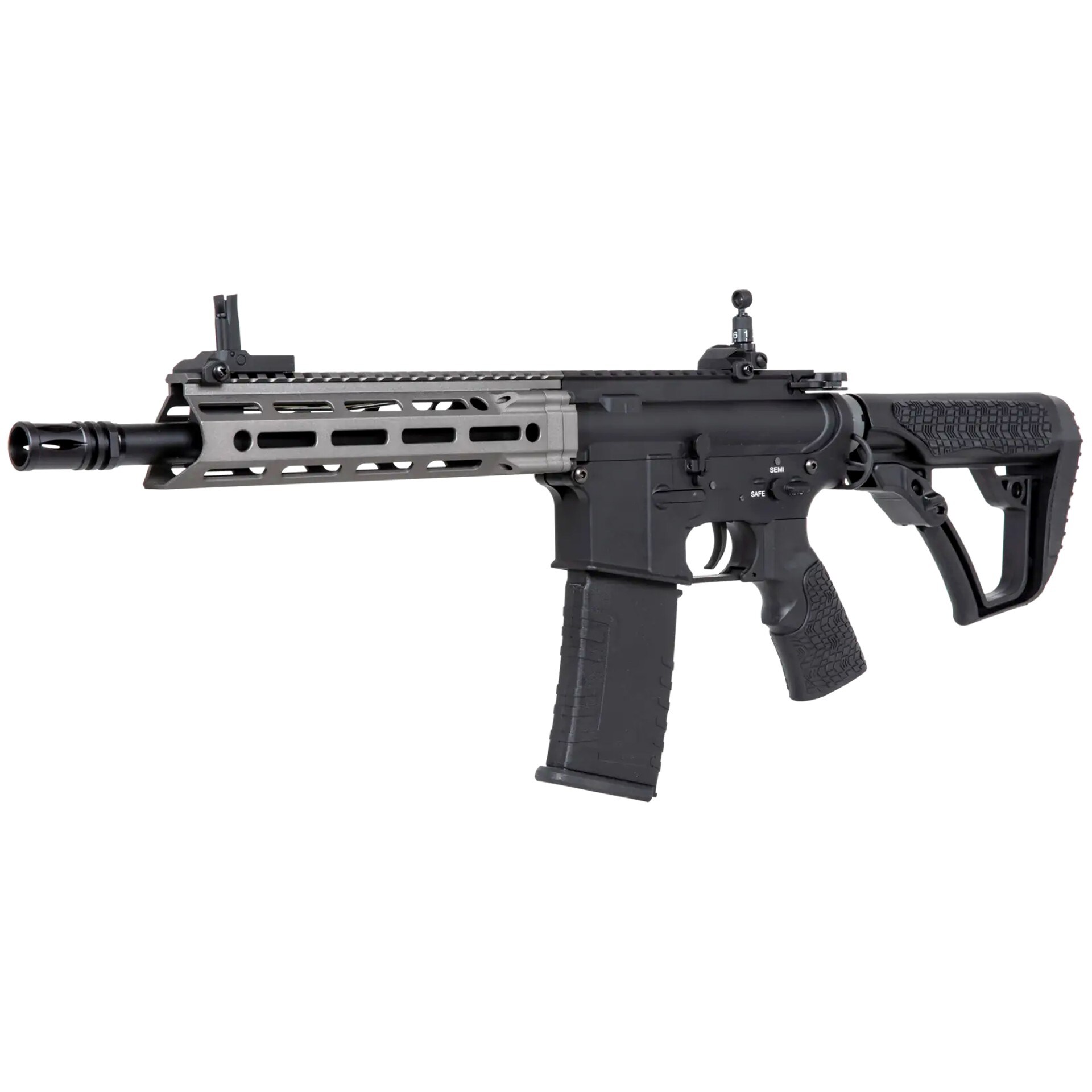 Karabinek szturmowy AEG E&C Airsoft EC-645 Kestrel ETU - Grey