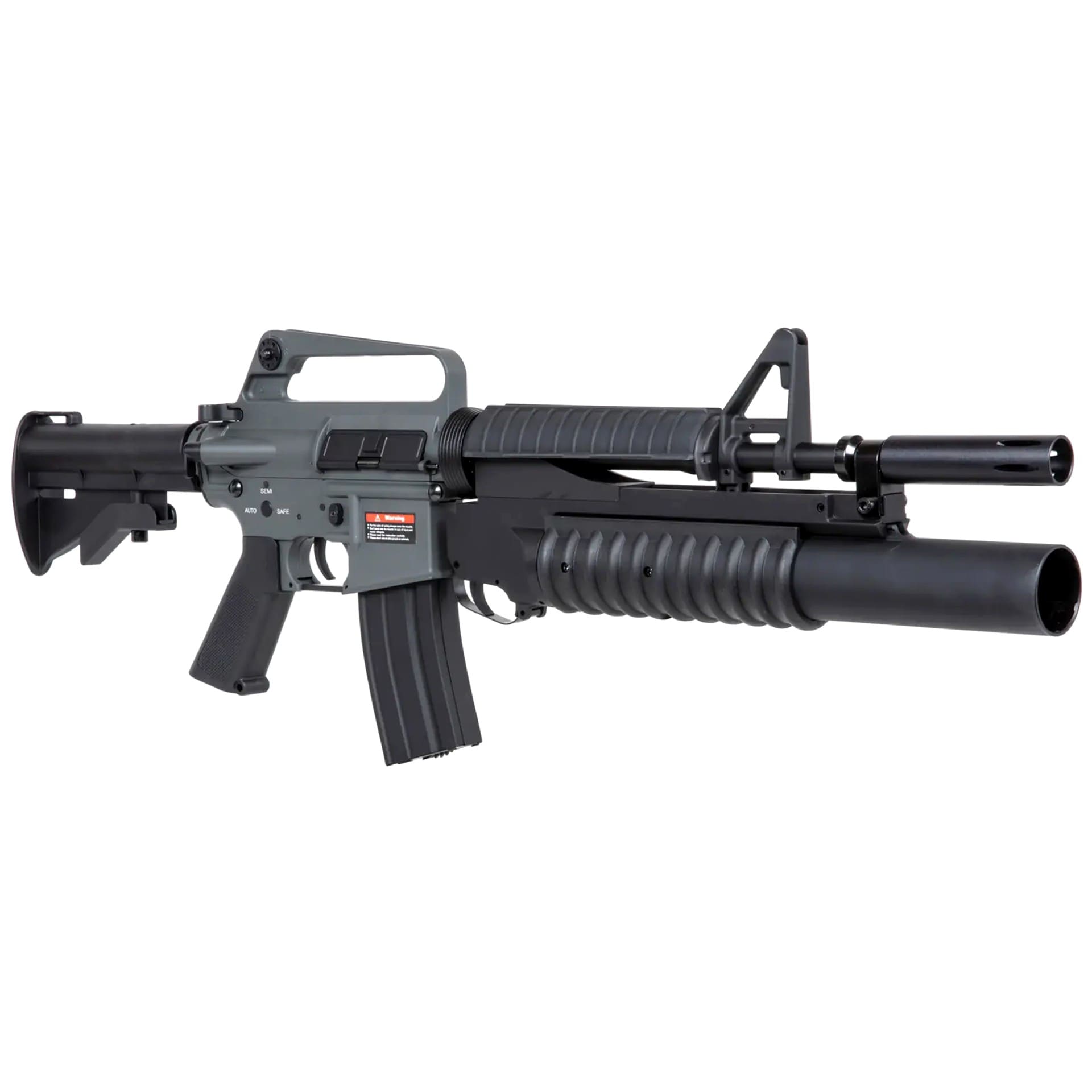 Штурмова гвинтівка AEG E&C Airsoft EC-704 Kestrel ETU з гранатометом - Grey