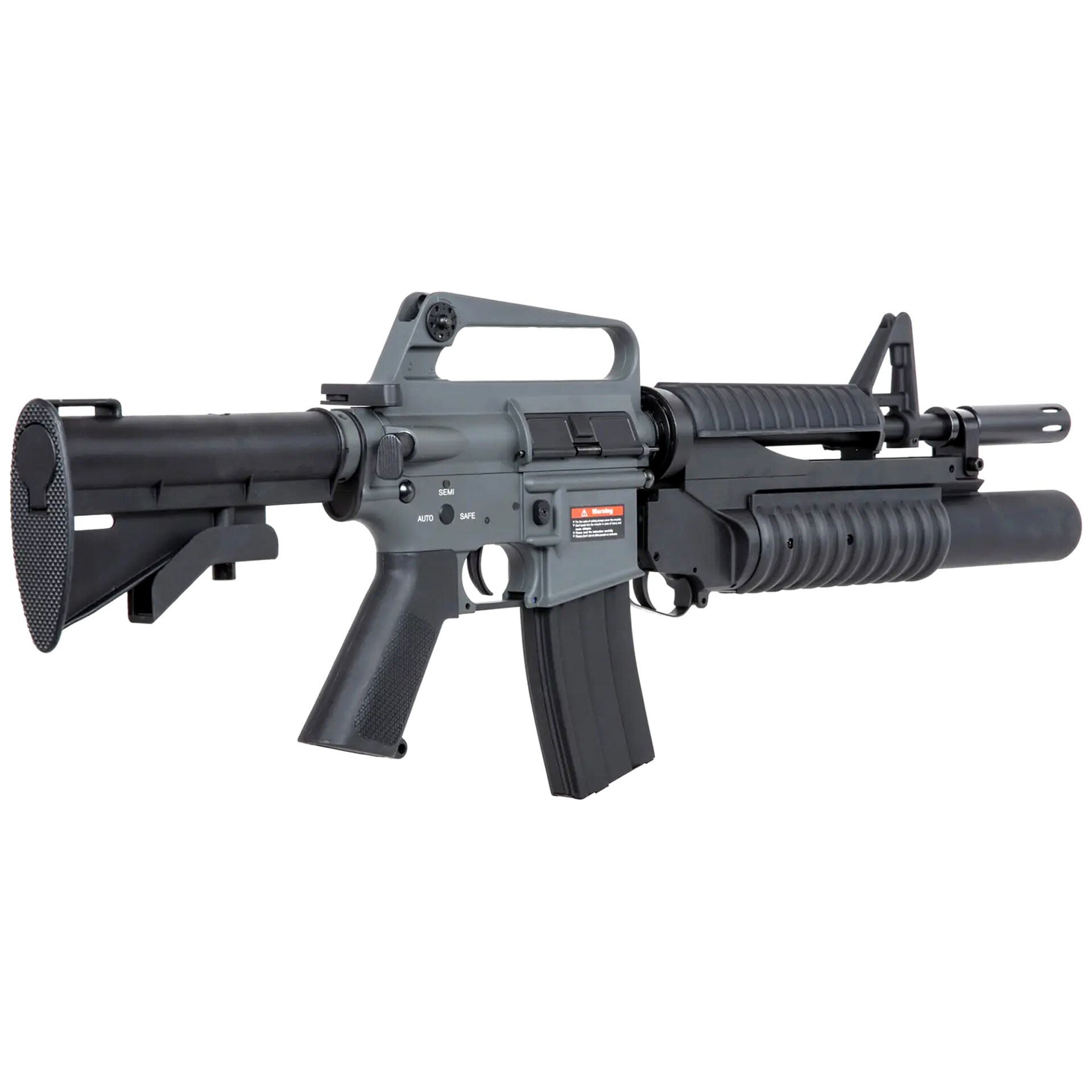 Штурмова гвинтівка AEG E&C Airsoft EC-704 Kestrel ETU з гранатометом - Grey