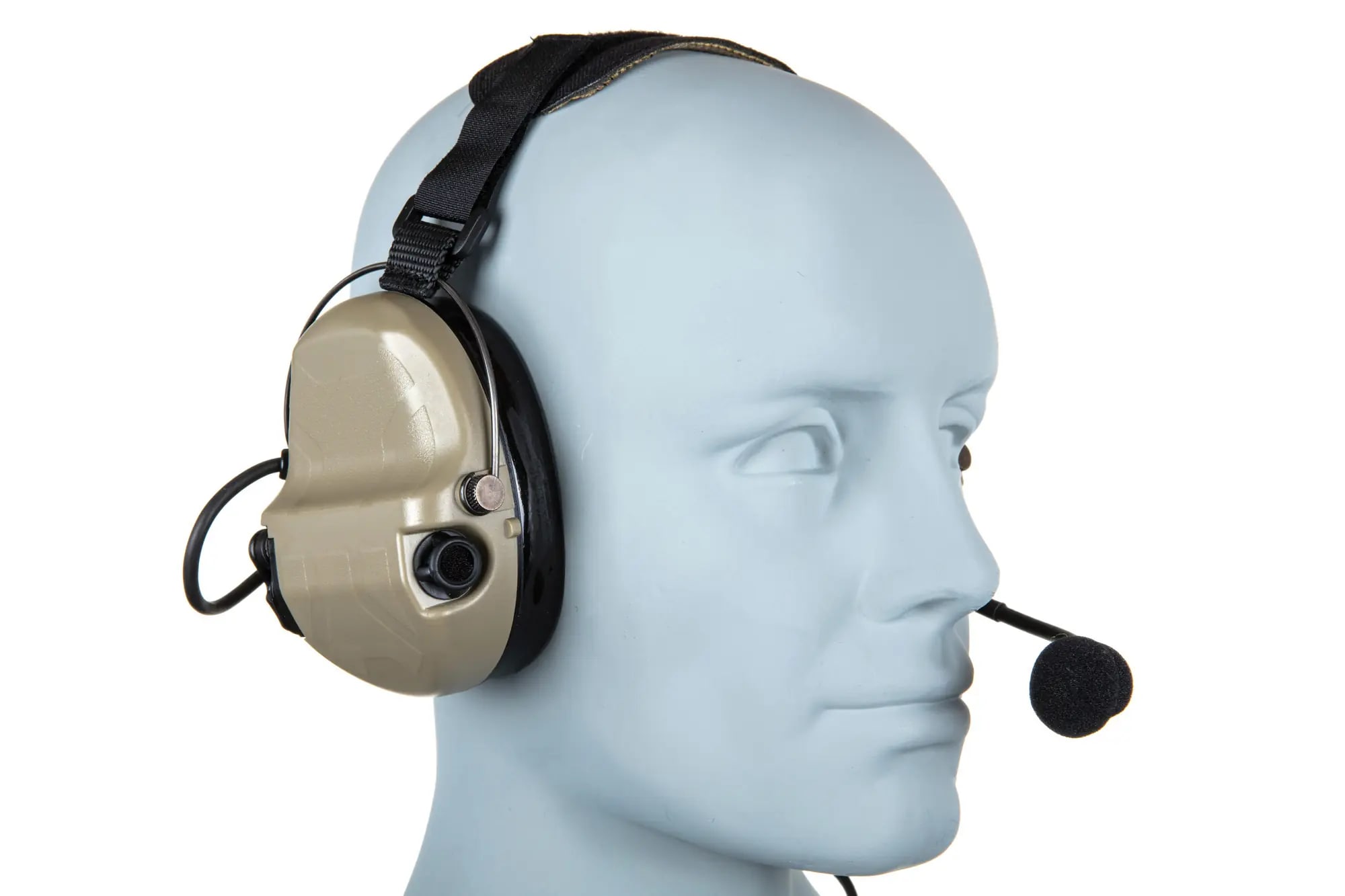 Zestaw słuchawkowy Tac-Sky Back Headband WYS0142B - Flat Dark Earth