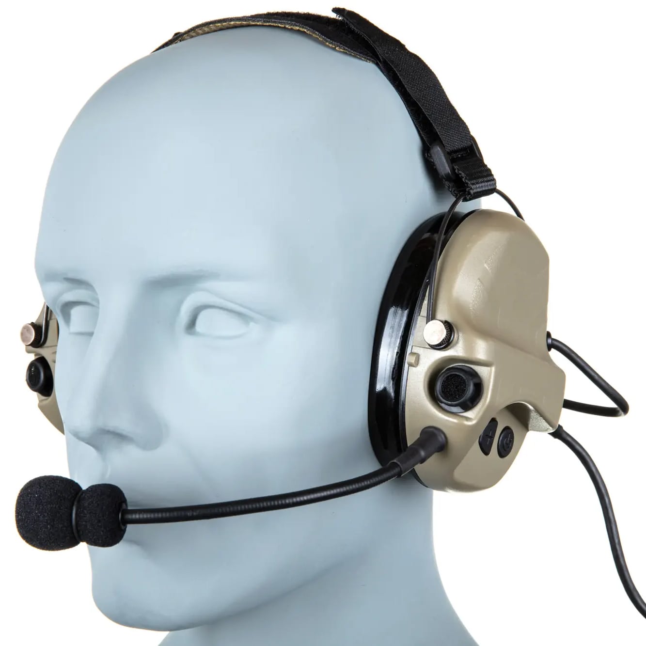 Zestaw słuchawkowy Tac-Sky Back Headband WYS0142B - Flat Dark Earth