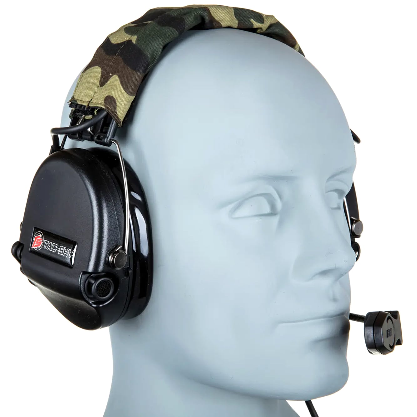 Ochronniki słuchu aktywne Tac-Sky WYS0145 Noise Reduction Headset - Black