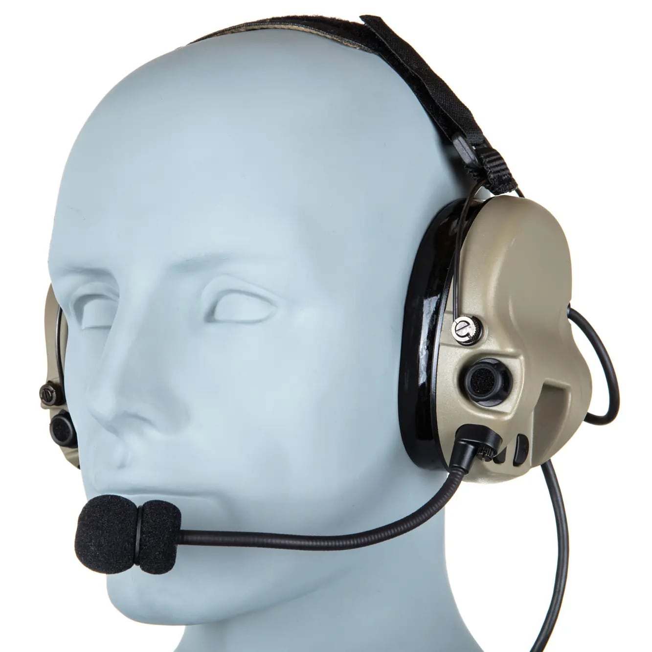 Zestaw słuchawkowy Tac-Sky Back Headband WYH302 - Flat Dark Earth