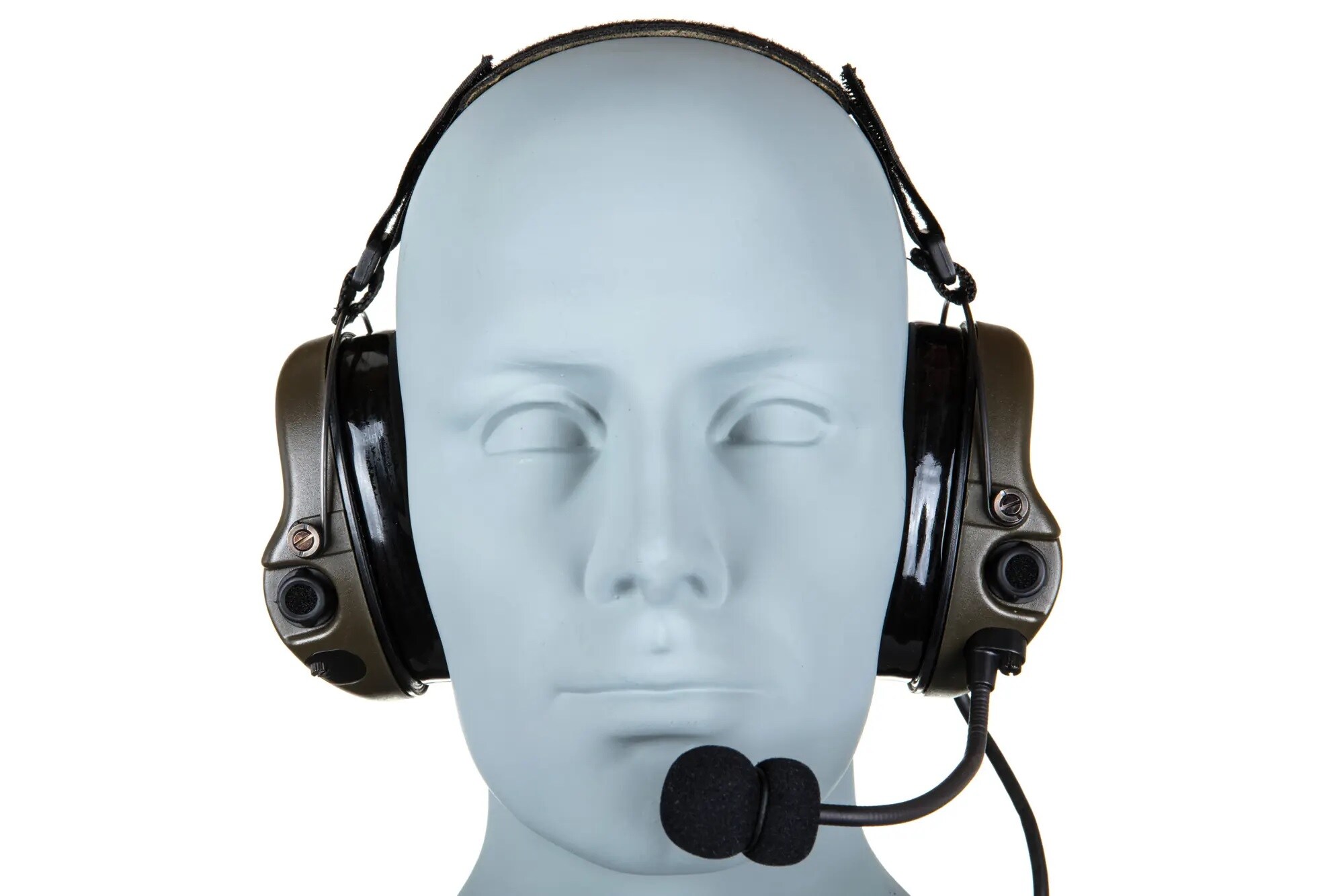 Zestaw słuchawkowy Tac-Sky Back Headband WYH302 - Foliage Green