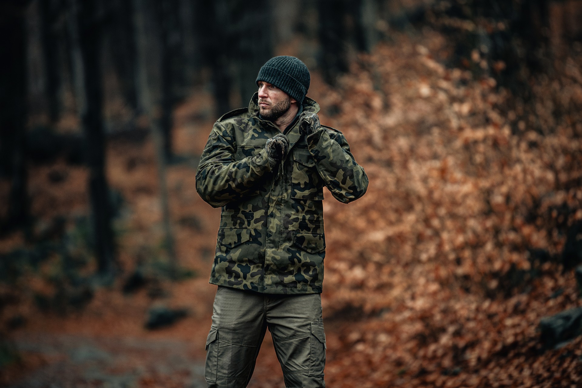 Kurtka Military Wear M65 Classic - wz.93 Pantera PL Woodland