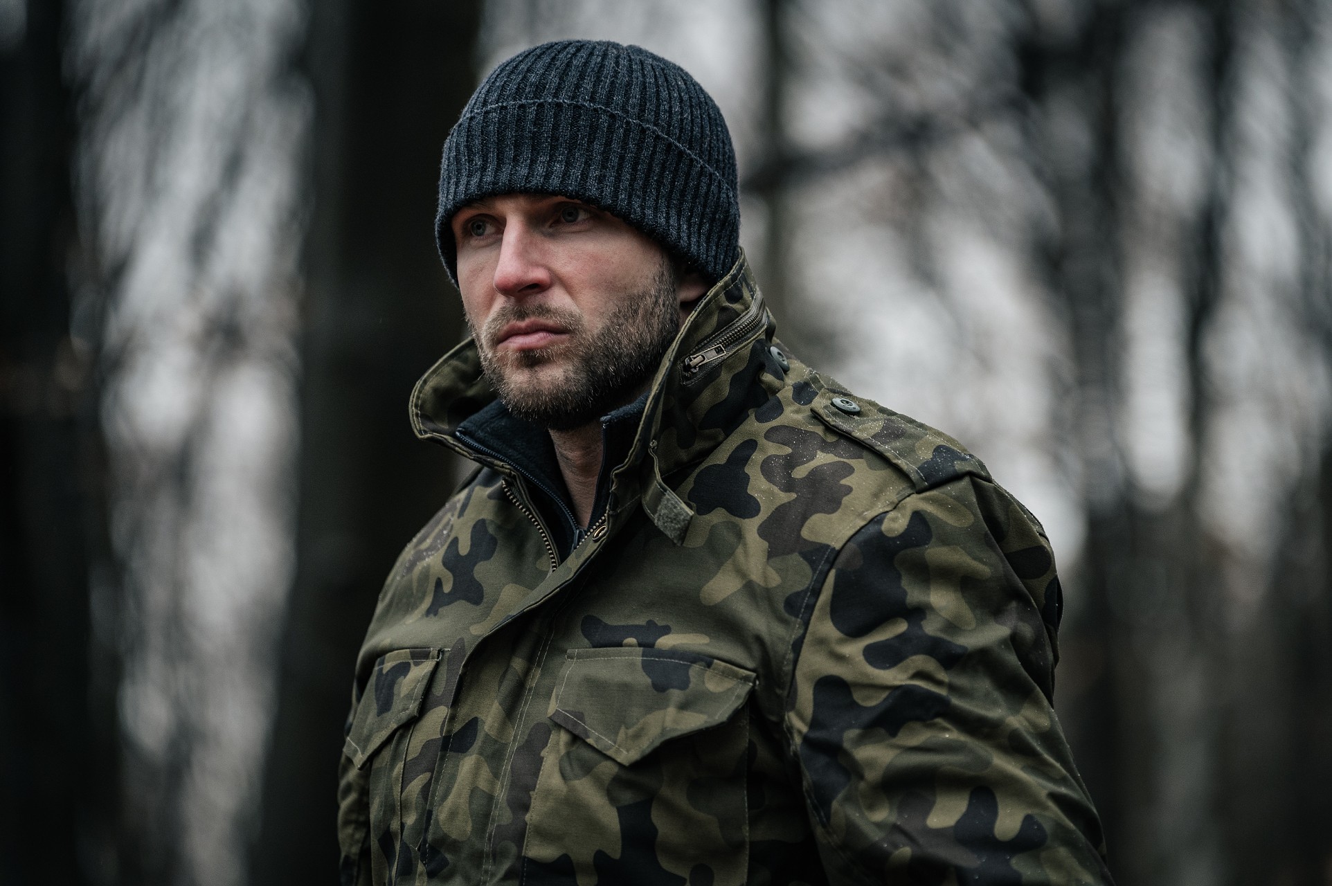 Kurtka Military Wear M65 Classic - wz.93 Pantera PL Woodland