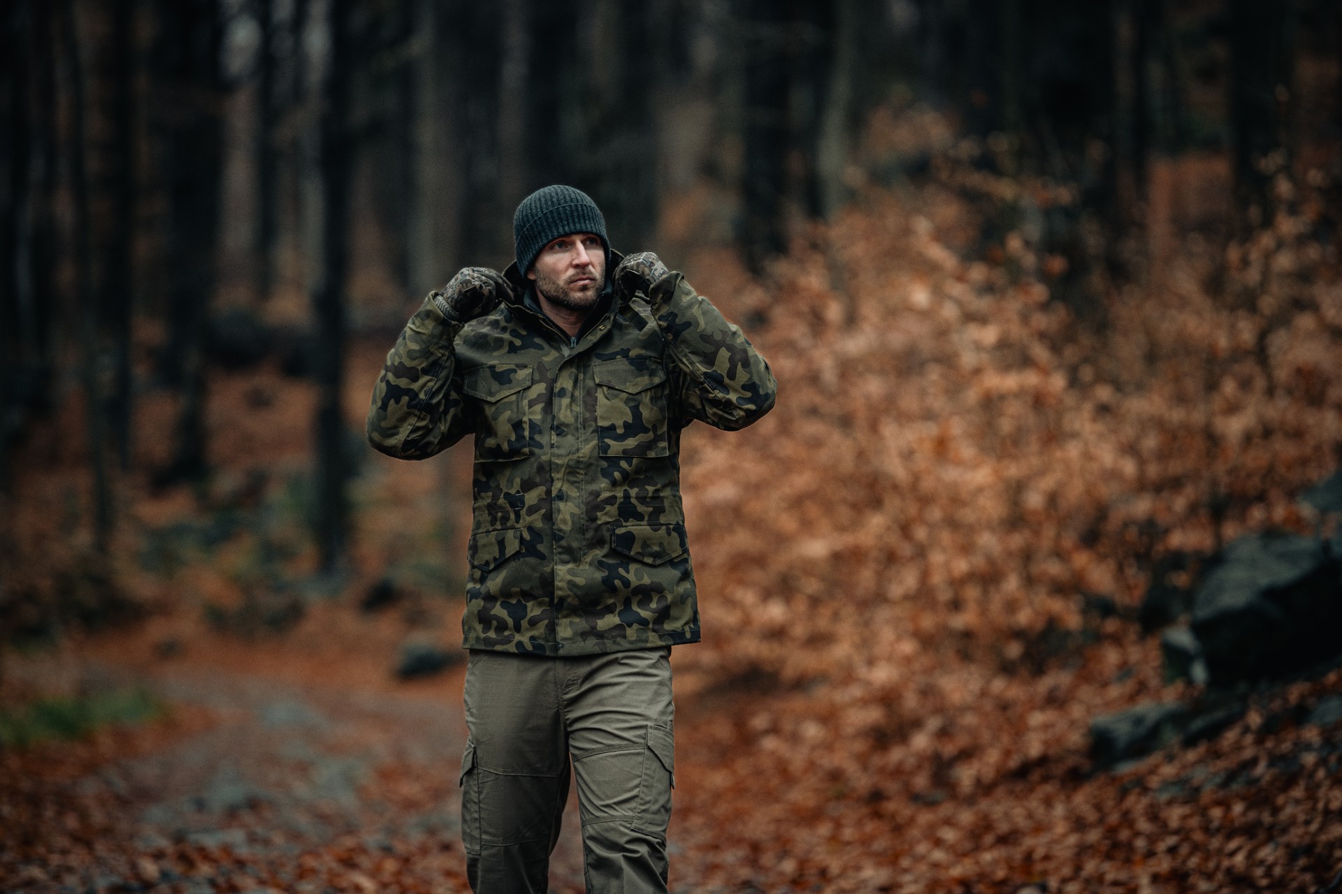 Kurtka Military Wear M65 Classic - wz.93 Pantera PL Woodland