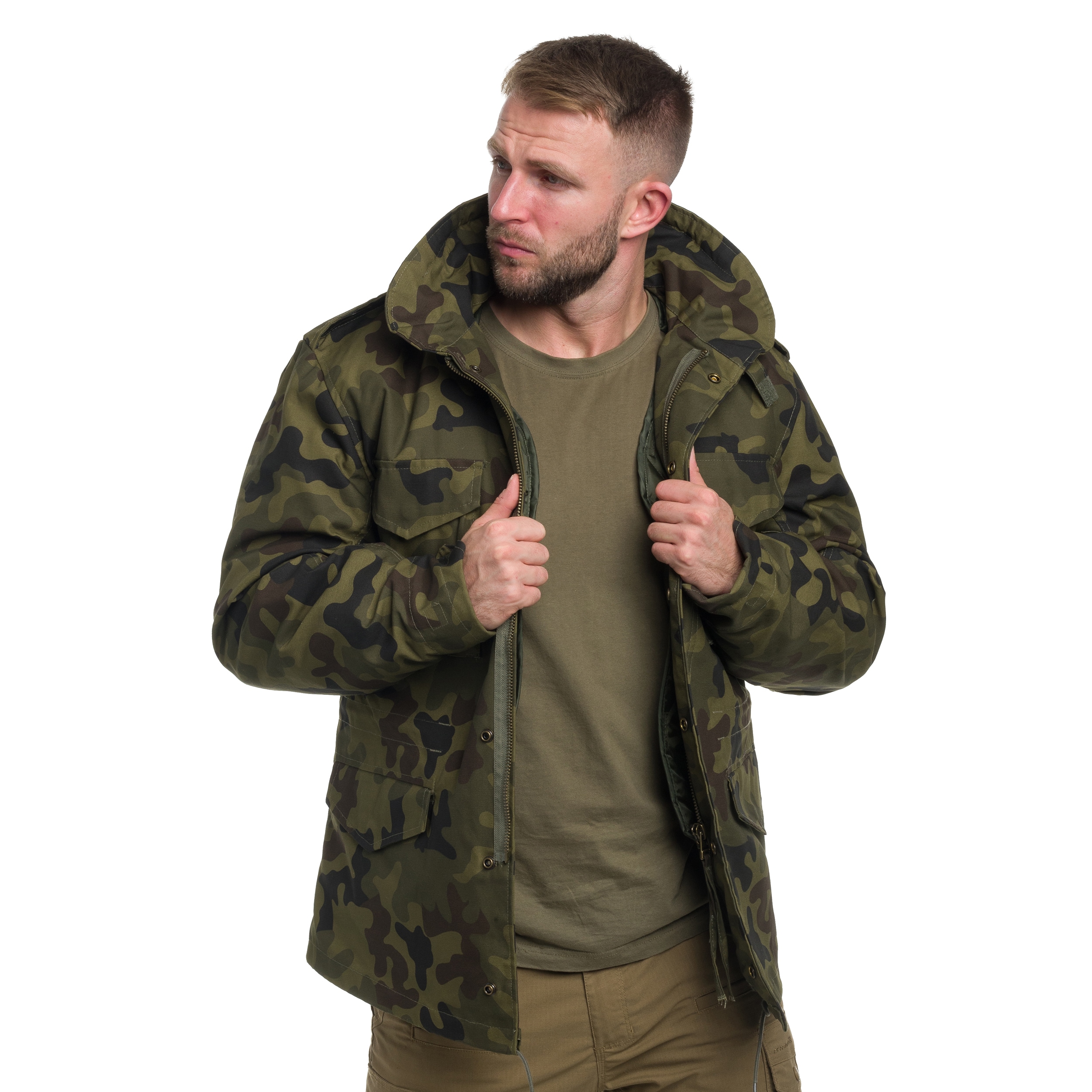 Kurtka Military Wear M65 Classic - wz.93 Pantera PL Woodland