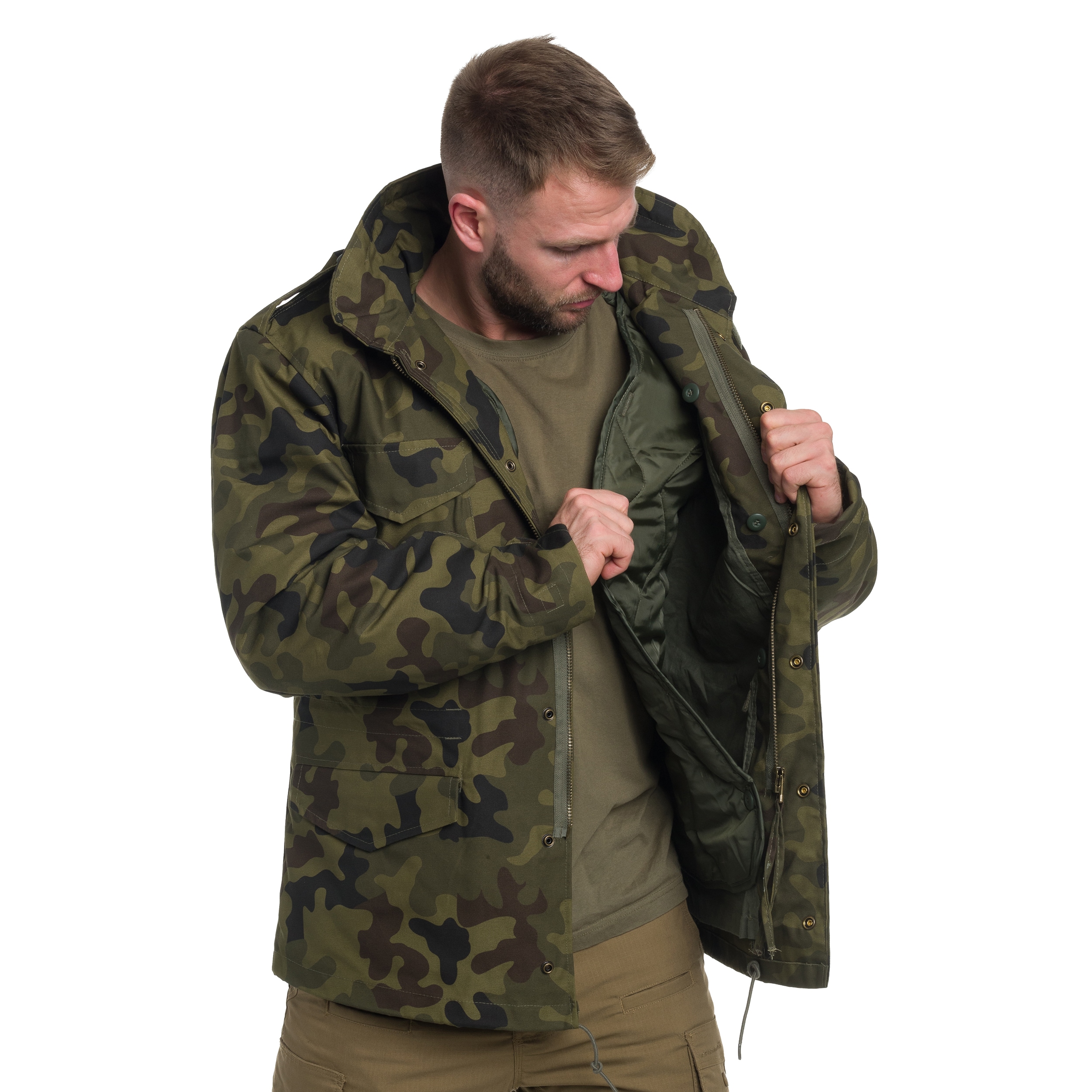 Kurtka Military Wear M65 Classic - wz.93 Pantera PL Woodland