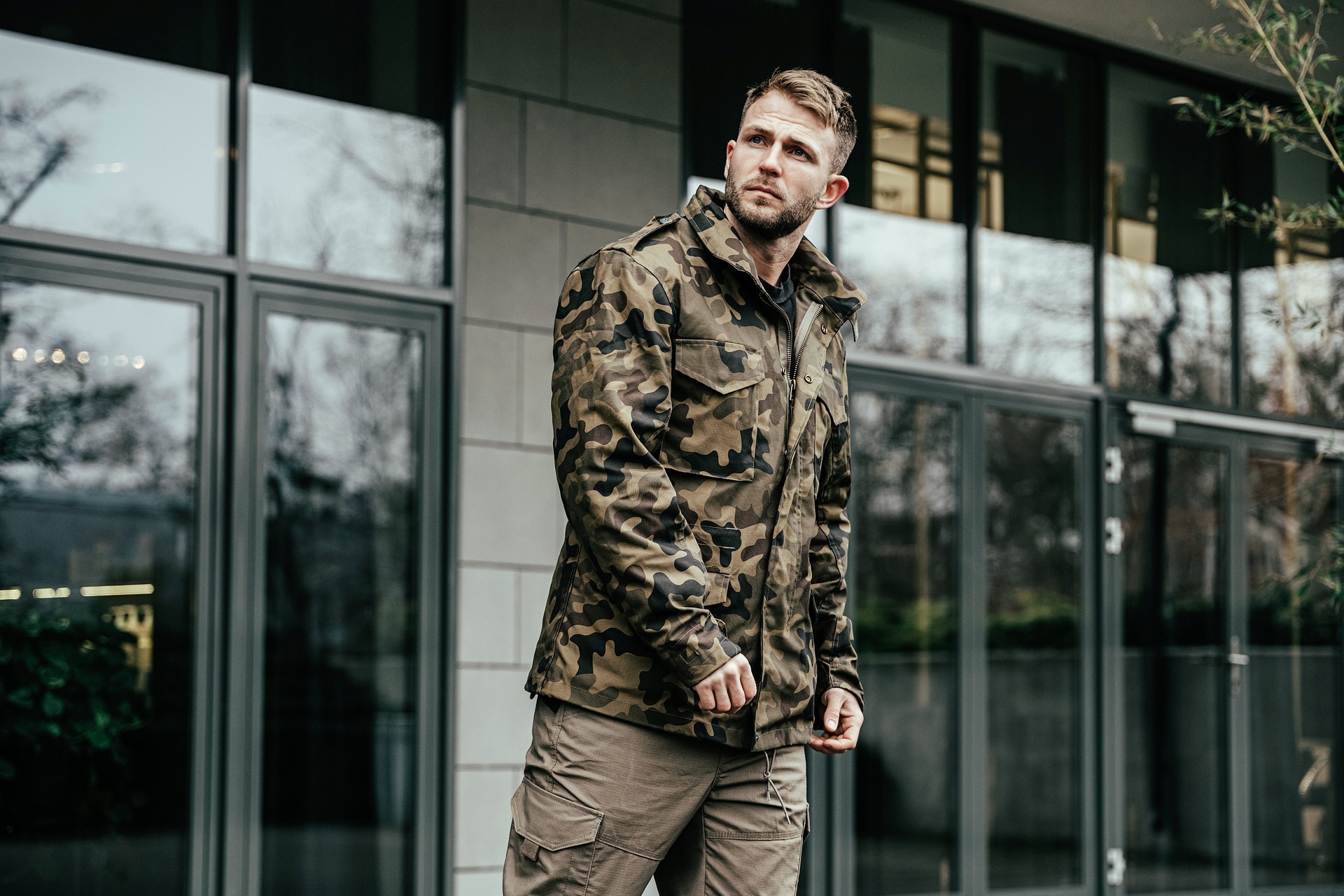 Kurtka Military Wear M65 Classic - wz.93 Pantera PL Woodland