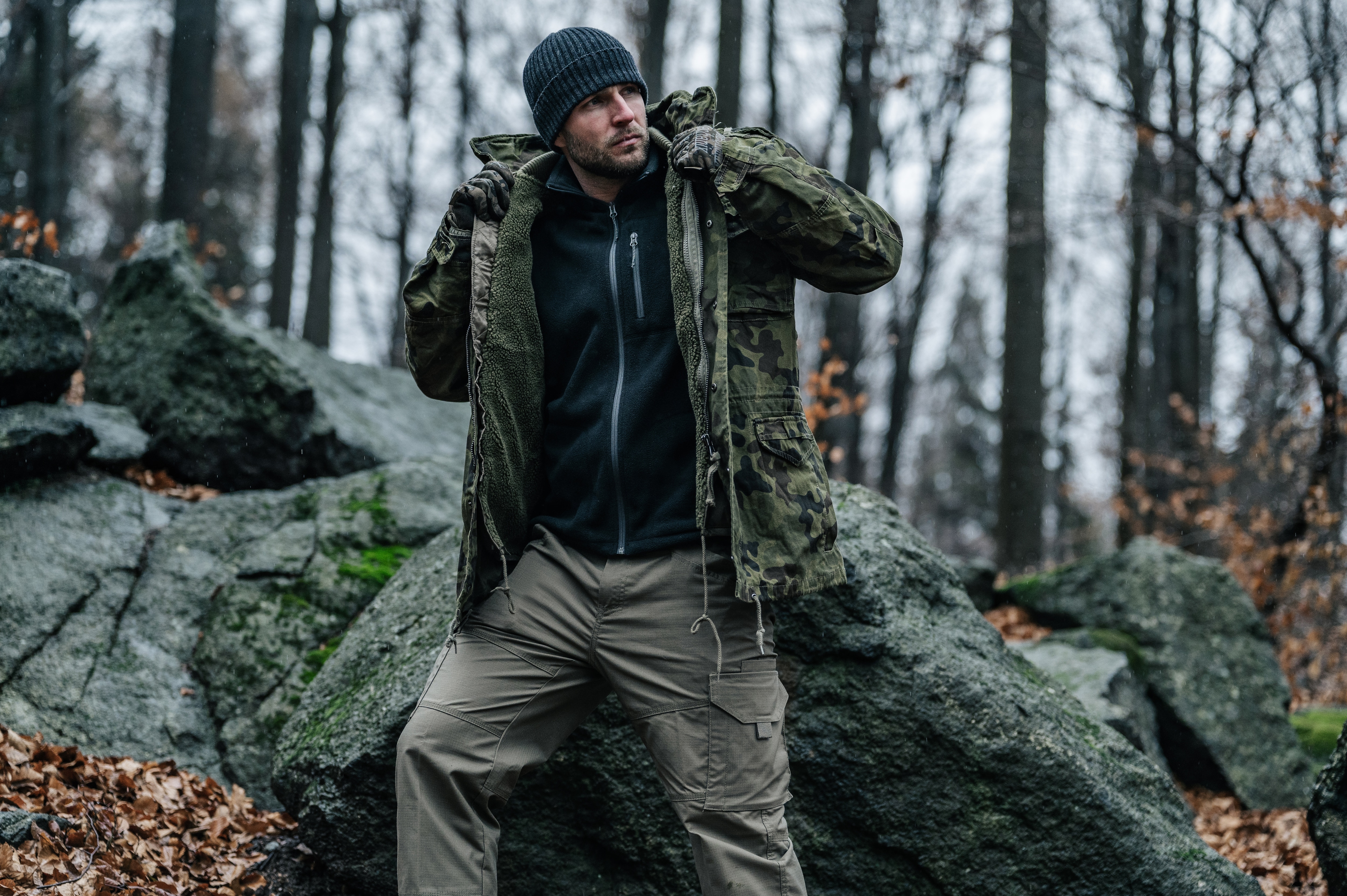 Kurtka Military Wear M65 Giant - wz.93 Pantera PL Woodland