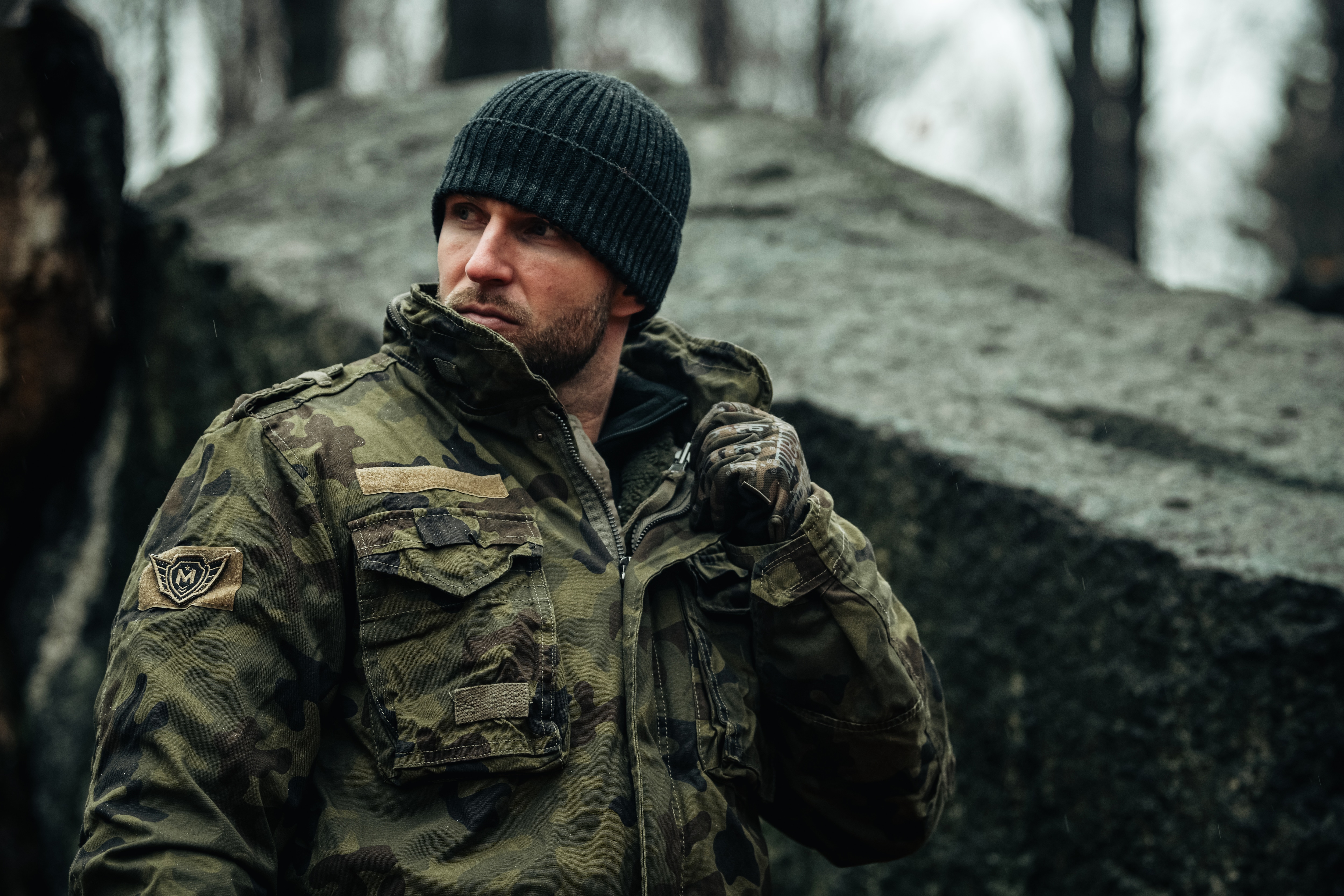 Kurtka Military Wear M65 Giant - wz.93 Pantera PL Woodland